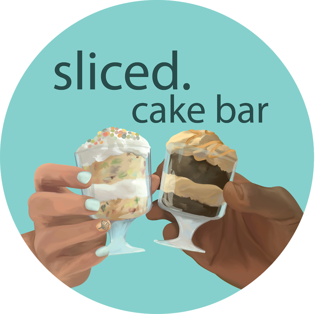 sliced. cake bar