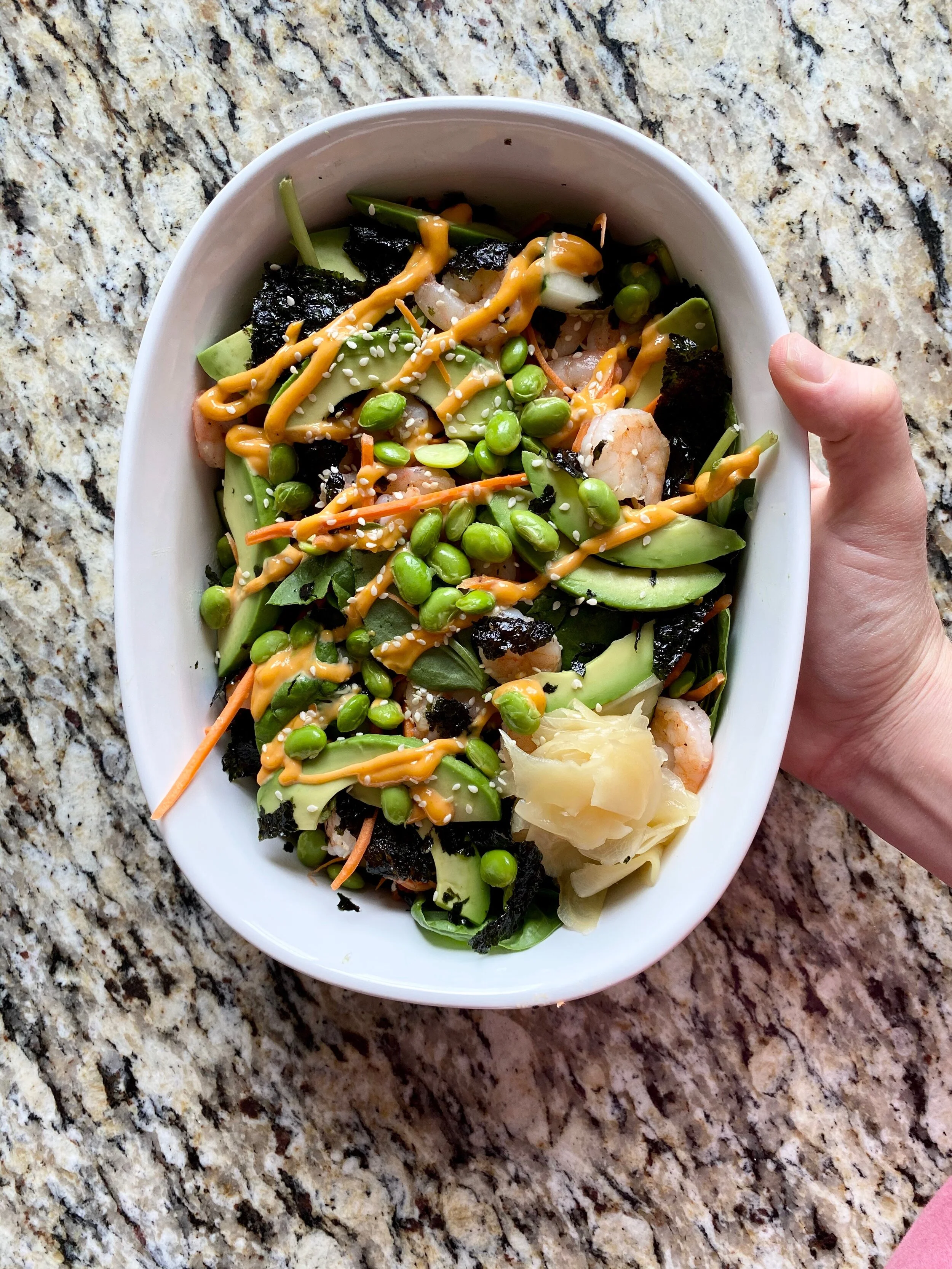 Deconstructed Sushi Bowls