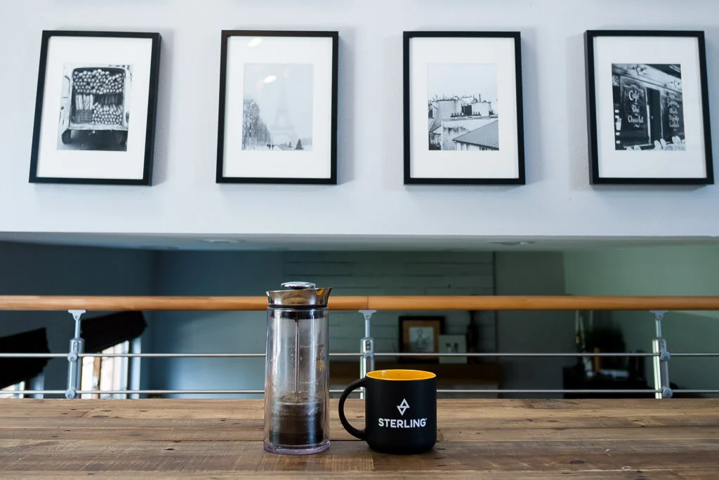 It's American Press Coffee Maker Brew Method
