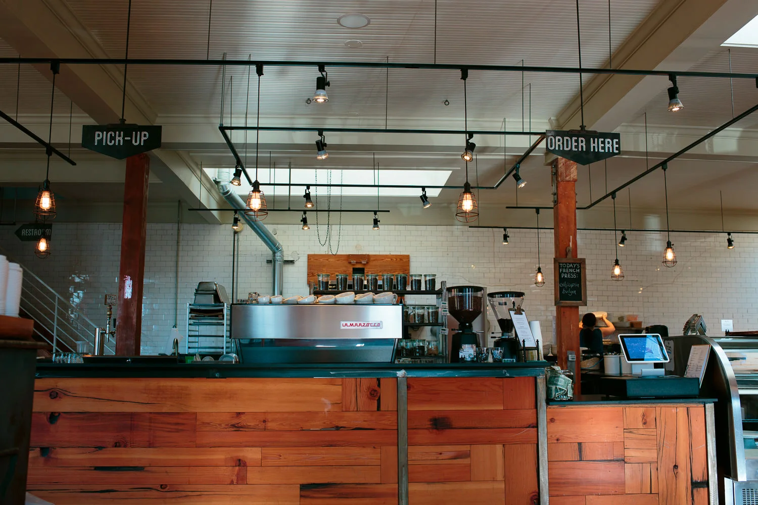 downtown salt lake city coffee shop interior