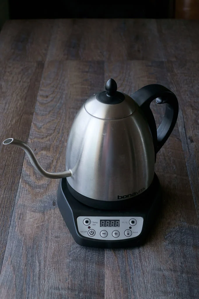 bonavita variable temperature gooseneck kettle home barista equipment Handsome Wade