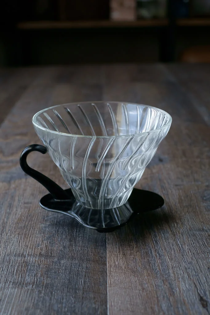 Hario Glass V60 pour over dripper