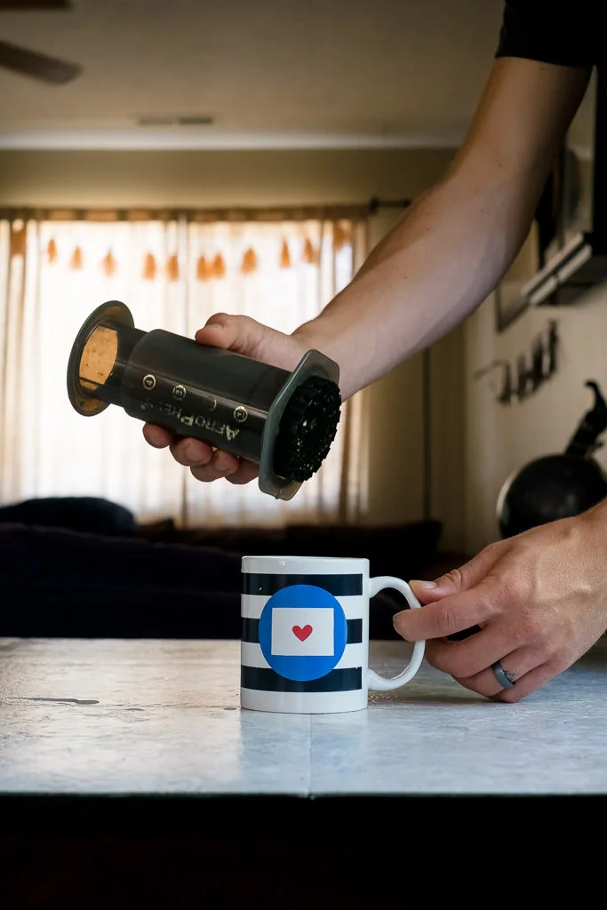 How to make coffee with an Aeropress without a scale