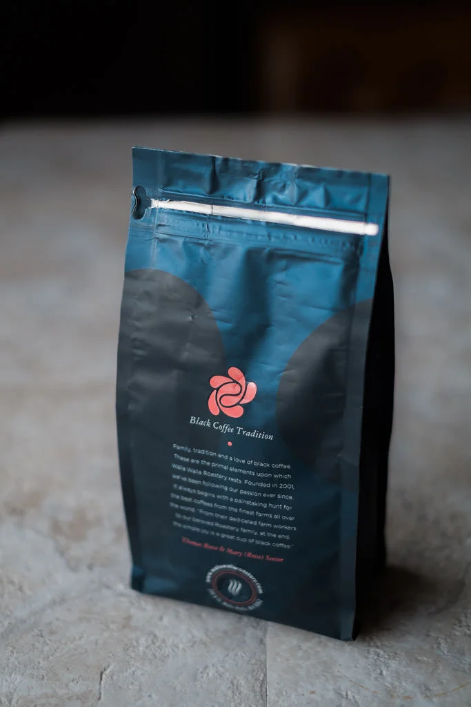 Walla Walla coffee packaging