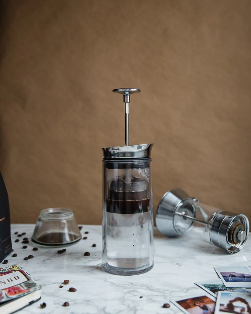Pre-infuse for one minute