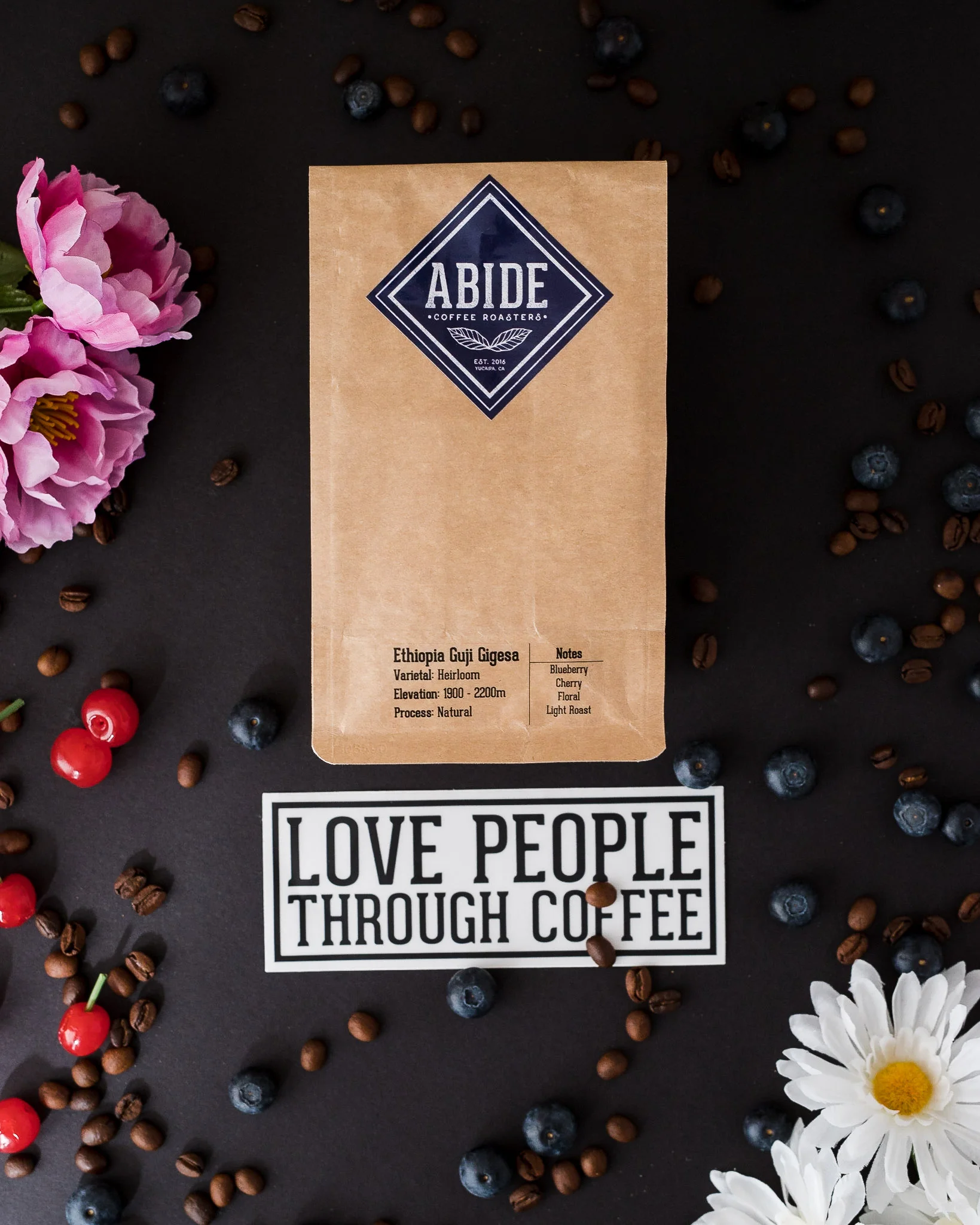 Abide Coffee Roasters Ethiopia Guji Gigesa Natural Heirloom