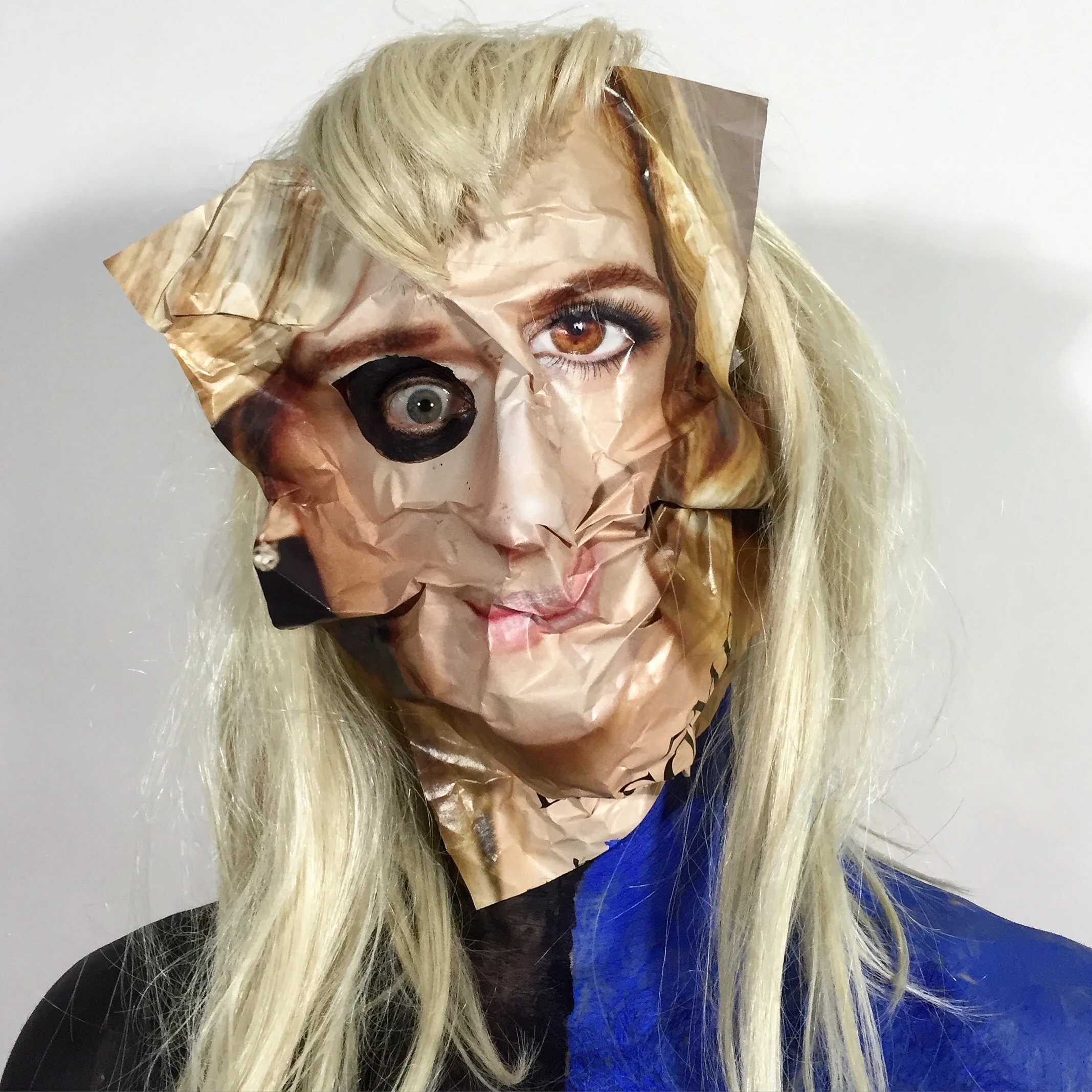 Plastic Surgery Disaster, Resemblage, 2015, 16"x16" ed. of 5