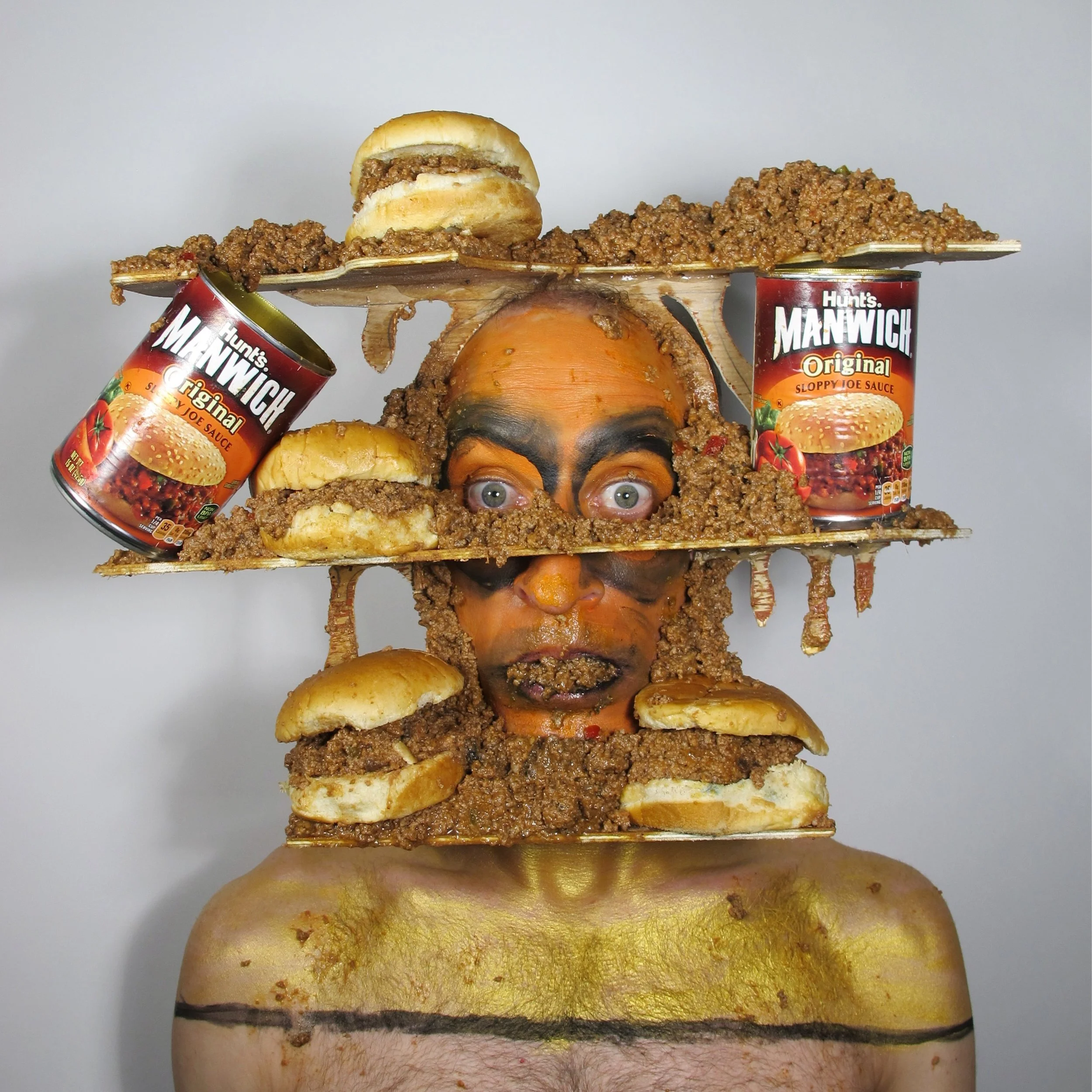 Sloppy Joe Boi, Resemblage, 2017, 16"x16" ed. of 5