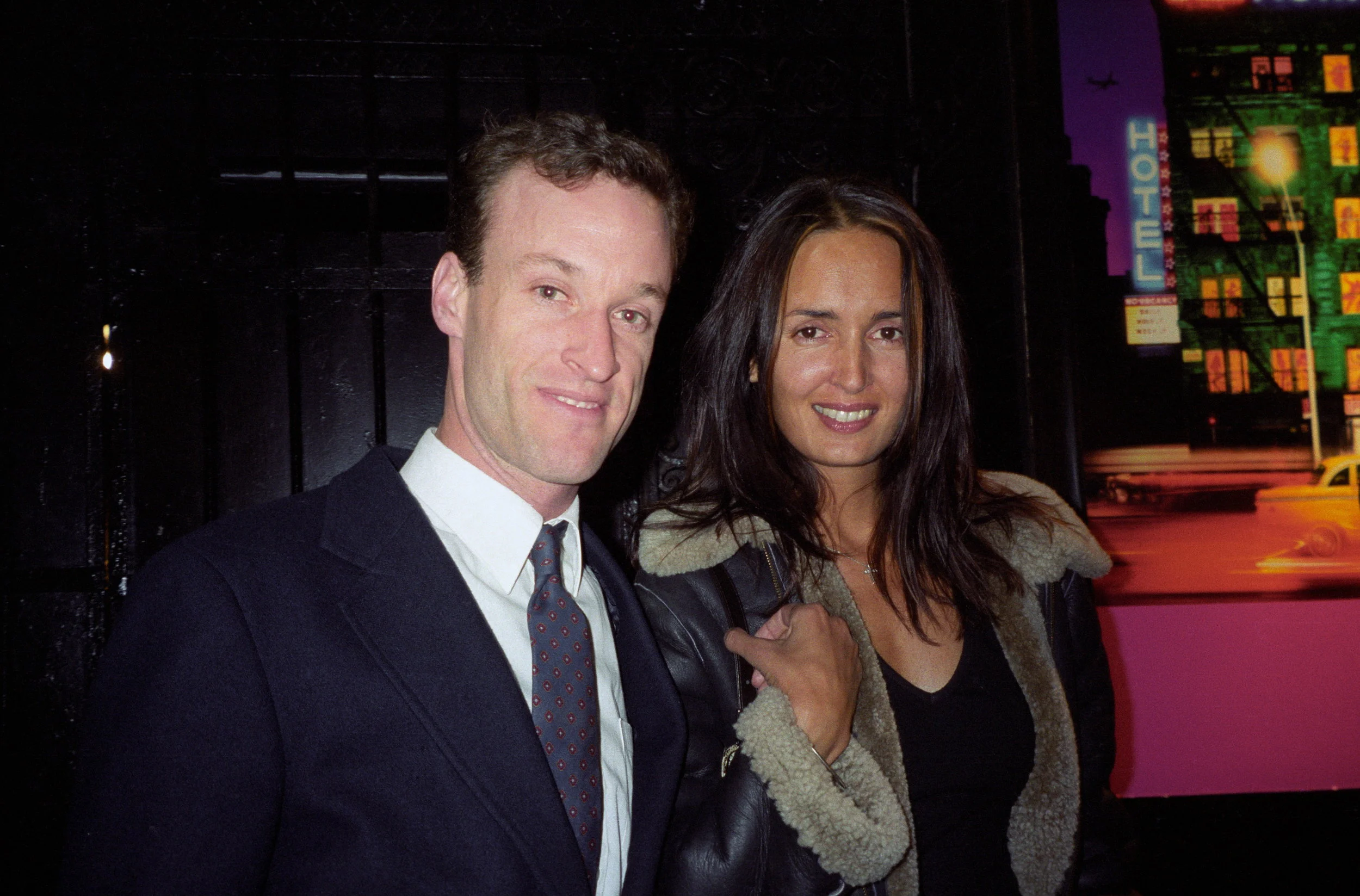 Alex with Model October 28, 1999 Kit Kat Club
