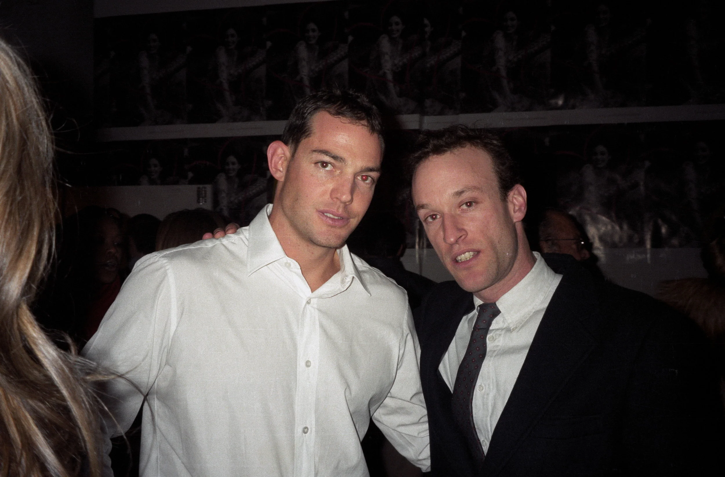 Alex with Alex Vonfurstenburg, February 6, 2000 Vonfurstenburg house