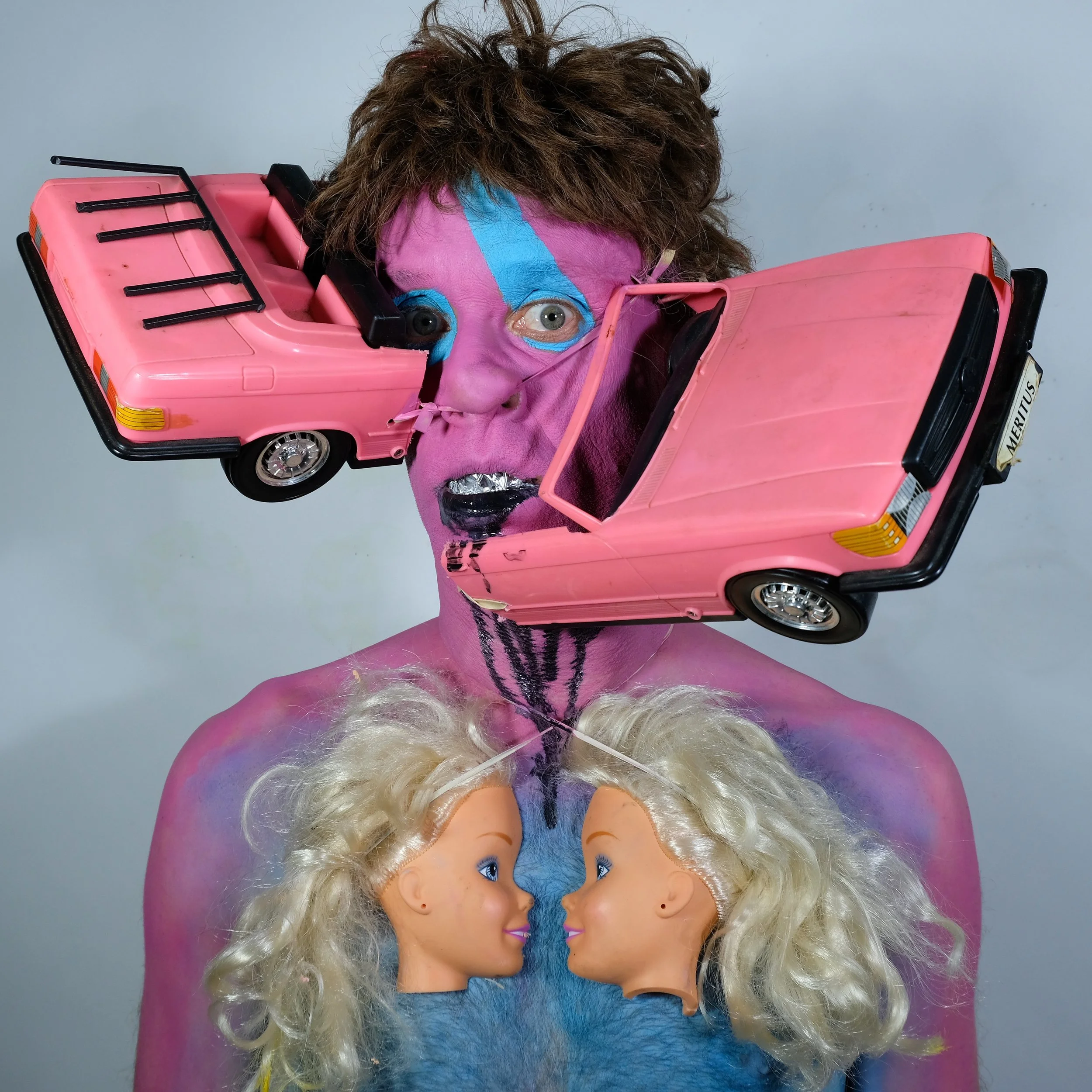 Vehicle Of Collusion, Resemblage, 2018 16"x16" ed of 5
