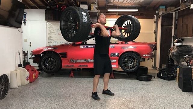 When racecar is life but you don&rsquo;t wanna get fat 🤣. Don&rsquo;t let the #stayhome order make you lazy. If you need some ideas on home workouts head over to  @crossfittustin &lsquo;s page. They&rsquo;ve been posting daily 💪🏻💪🏻. Challenge ti