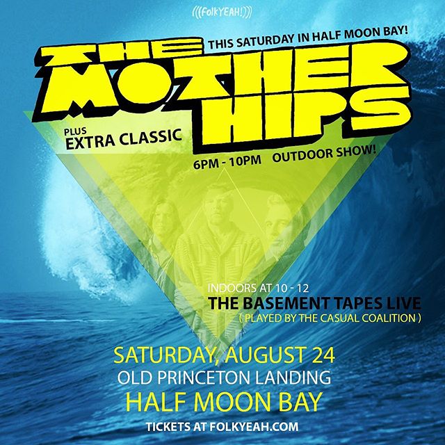 Stoked to be playing coastside with @motherhips this Saturday. I&rsquo;ve heard lots of good things about this venue. @folkyeahevents @extra_classic @thecasualcoalition