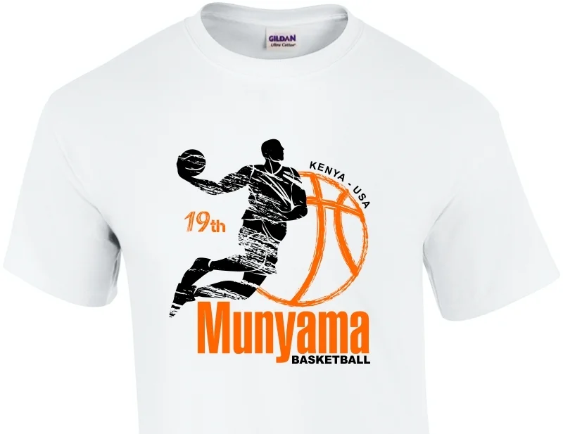 19th Annual Munyama Basketball Tournament T-Shirt