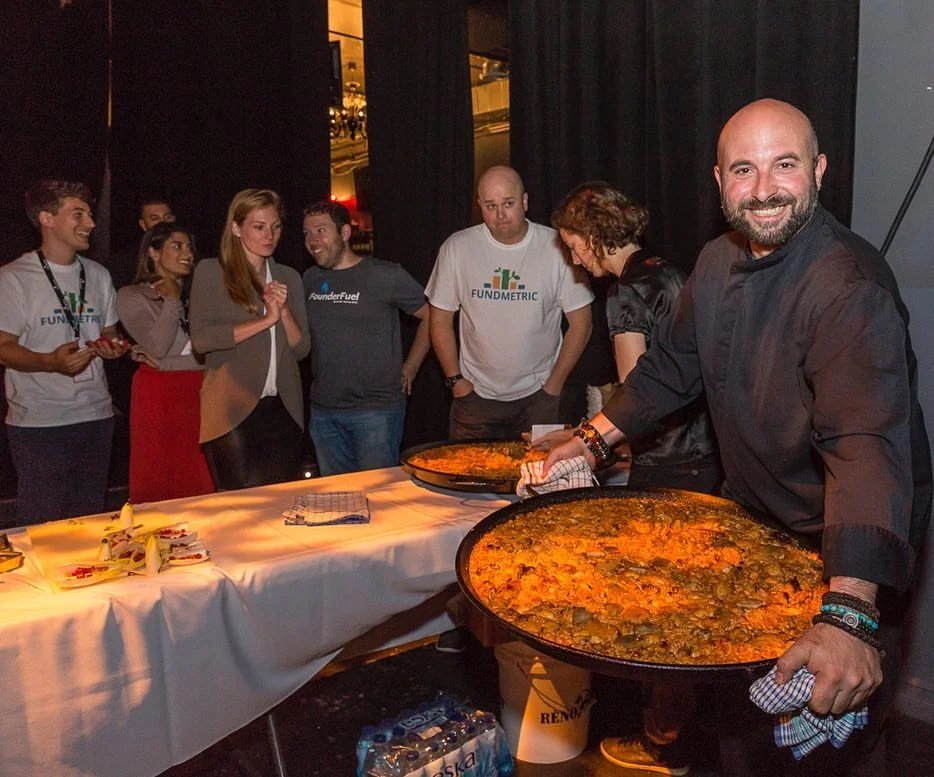 Paella event for Founder Fuel at the Olympia Theatre in Montreal. 