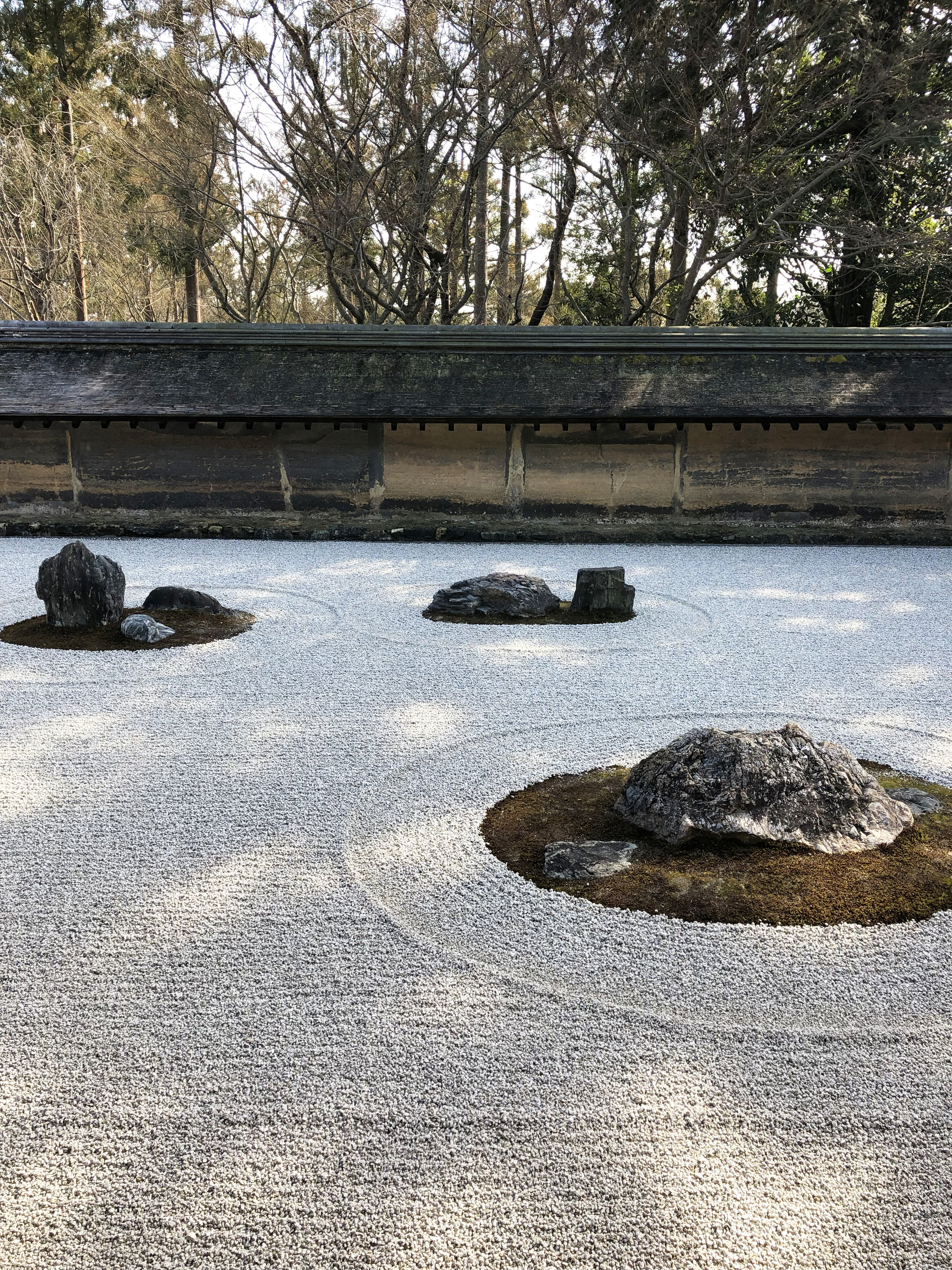 Ryoan-ji Temple Zen rock garden, Kyoto