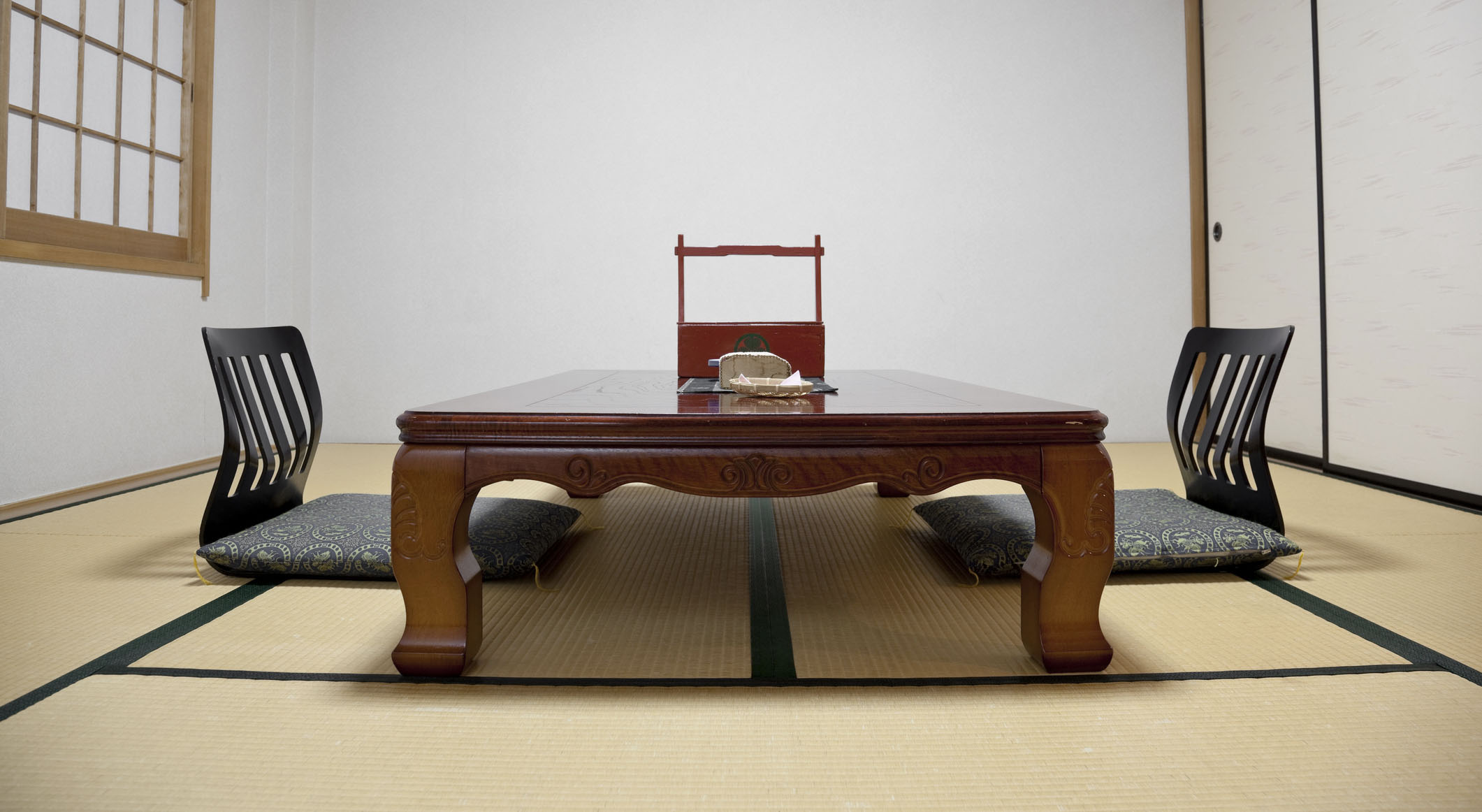 Traditional Japanese chairs, low style