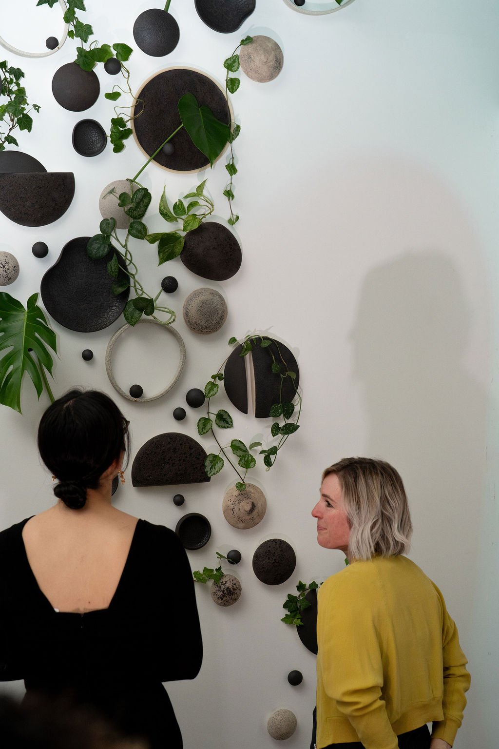 Wall Installation for Concrete & Canvas art gala, 8 Oct
