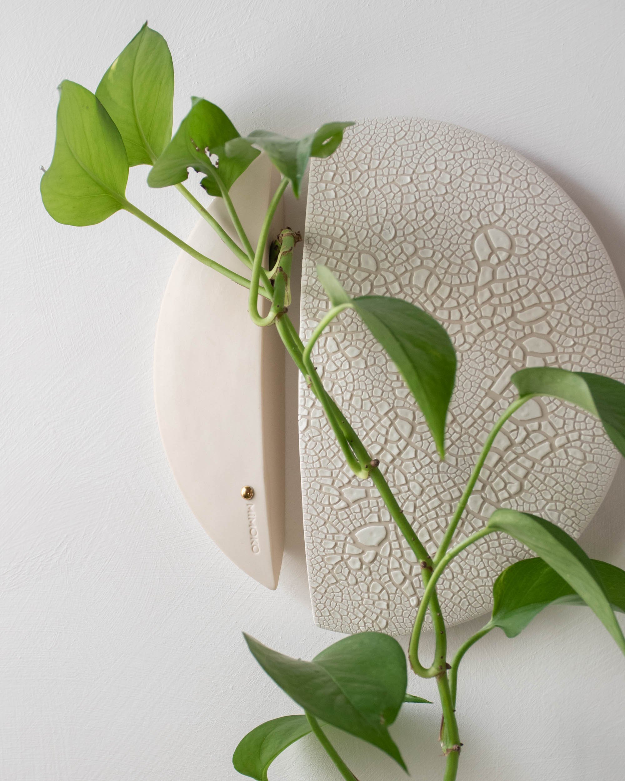 Wall vases, Vancouver Ceramics
