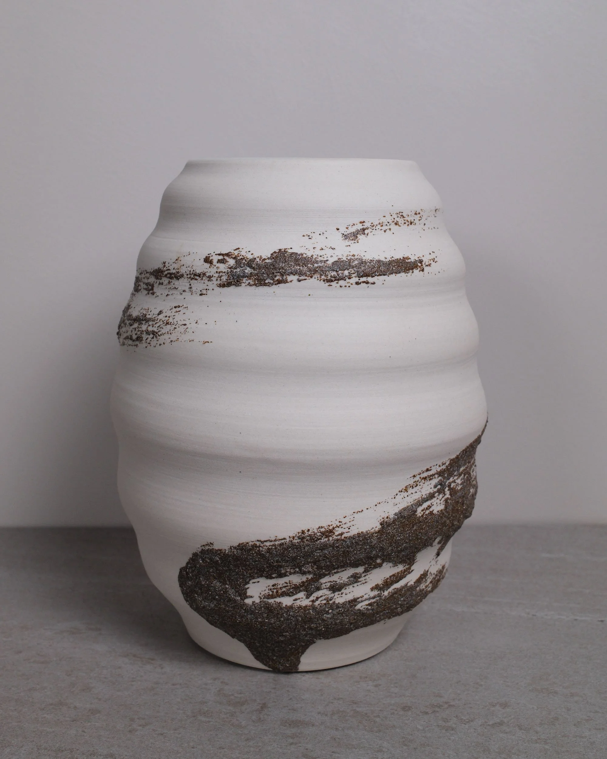 MTO - Sand Ripple Vase XL