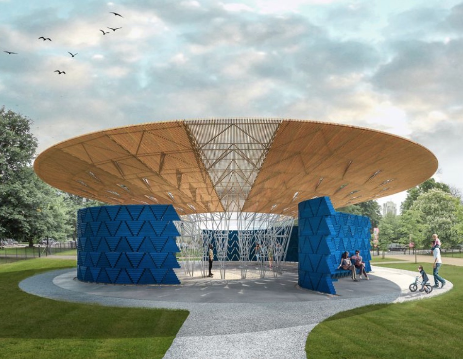 Francis Kéré - Serpentine Pavilion, London