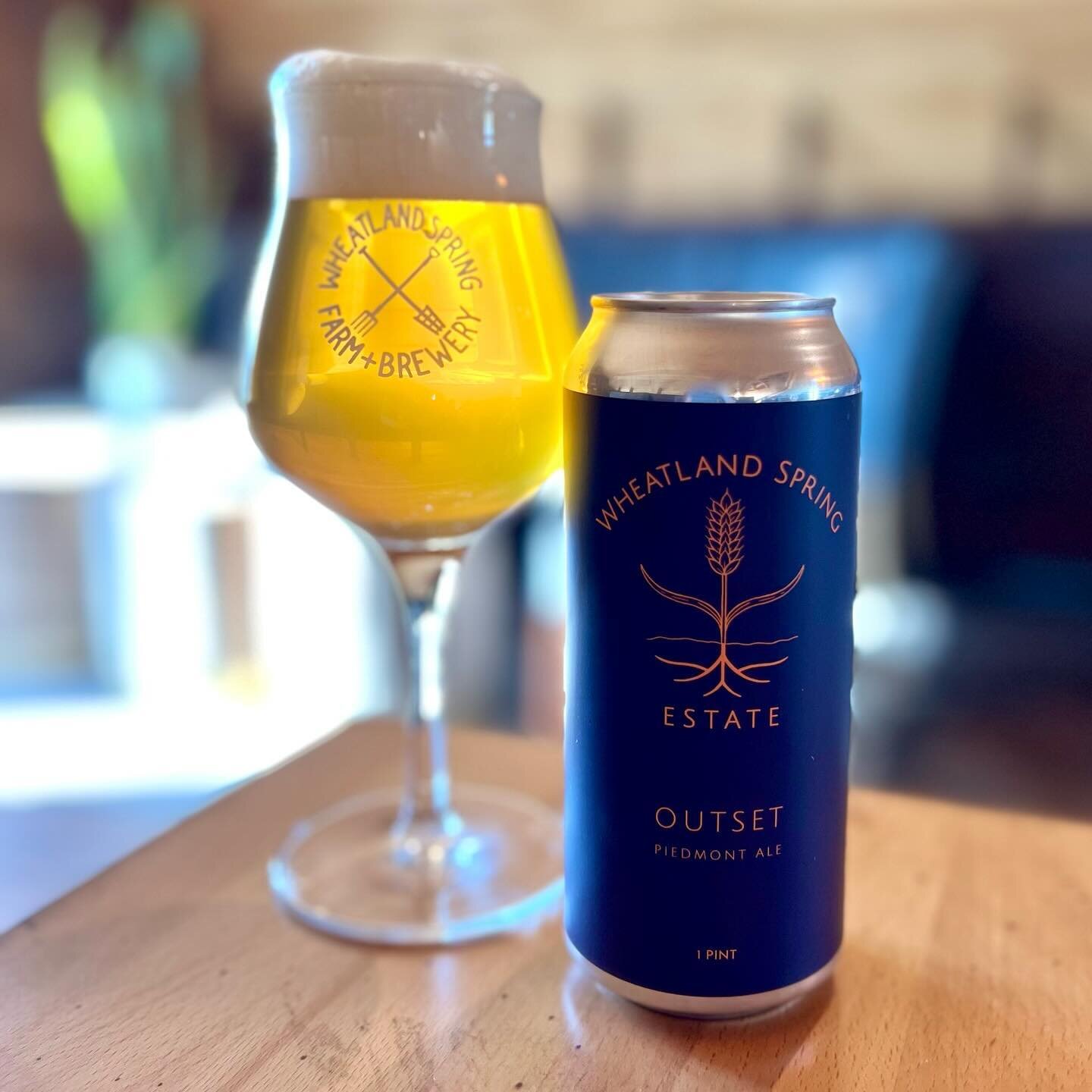 Long established traditions were once something new.

OUTSET
Estate Piedmont Ale, 6.5%

Like every beer in our Estate line, we regeneratively farm 100% of the grain in this beer. We watch the cereals grow from the brew deck. Really. It&rsquo;s mashed