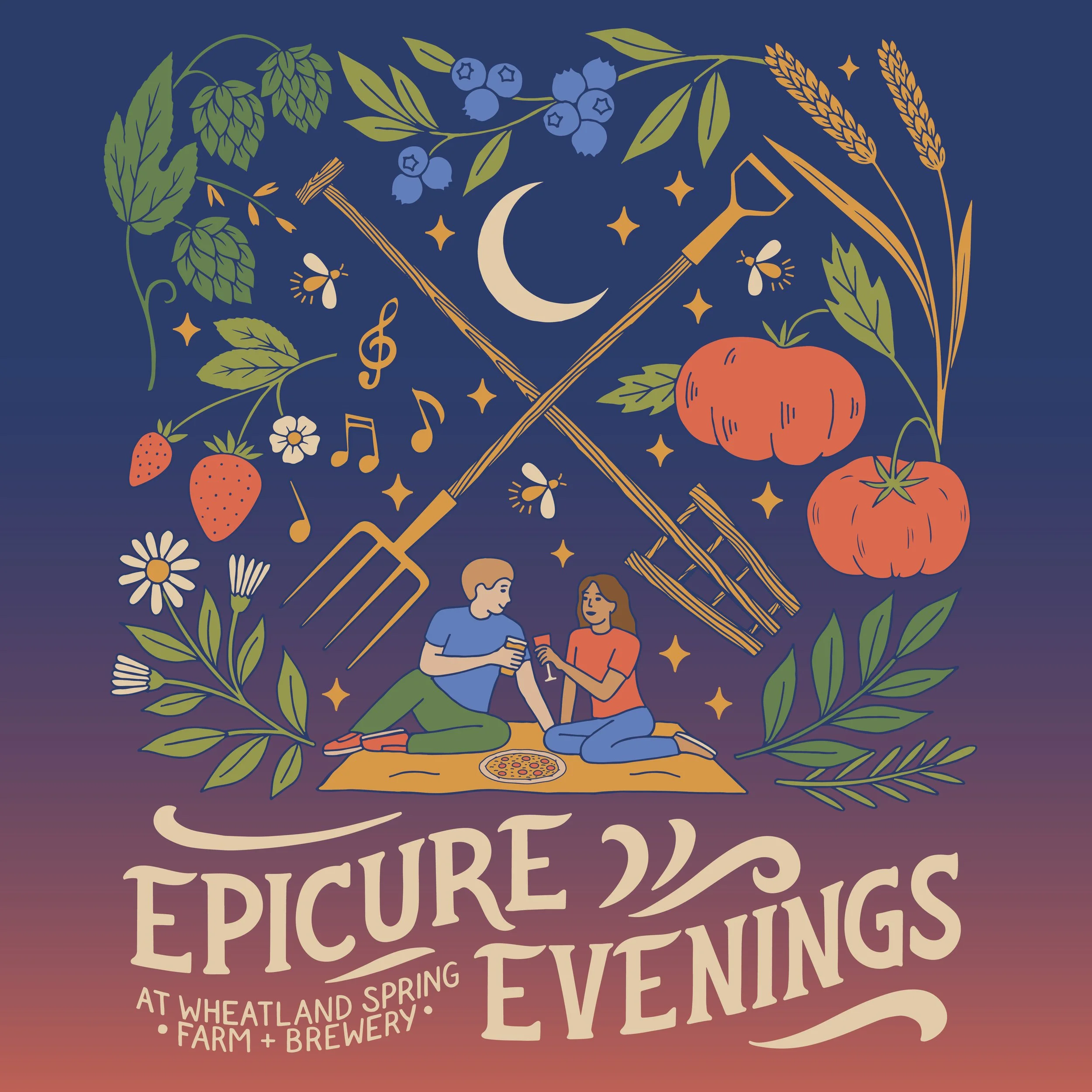 Epicure Evenings at Wheatland Spring  