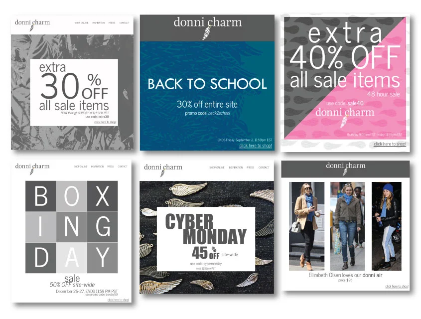E-mail Blasts, Promotions