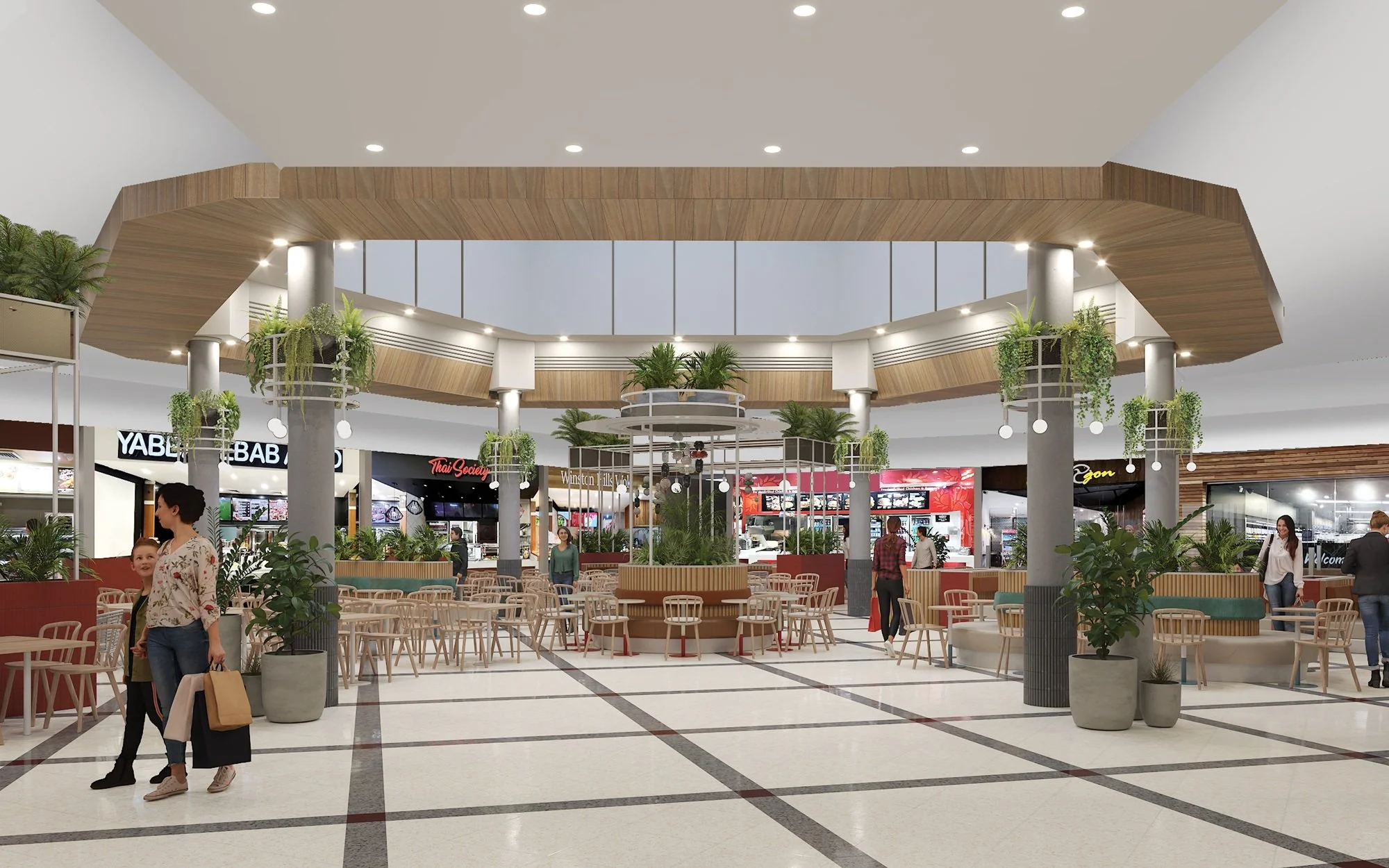A REIMAGINED FOOD COURT EXPERIENCE IS ON THE WAY