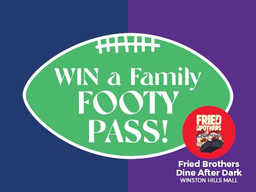 DINE AFTER DARK - PARRAMATTA EELS X FRIED BROTHER