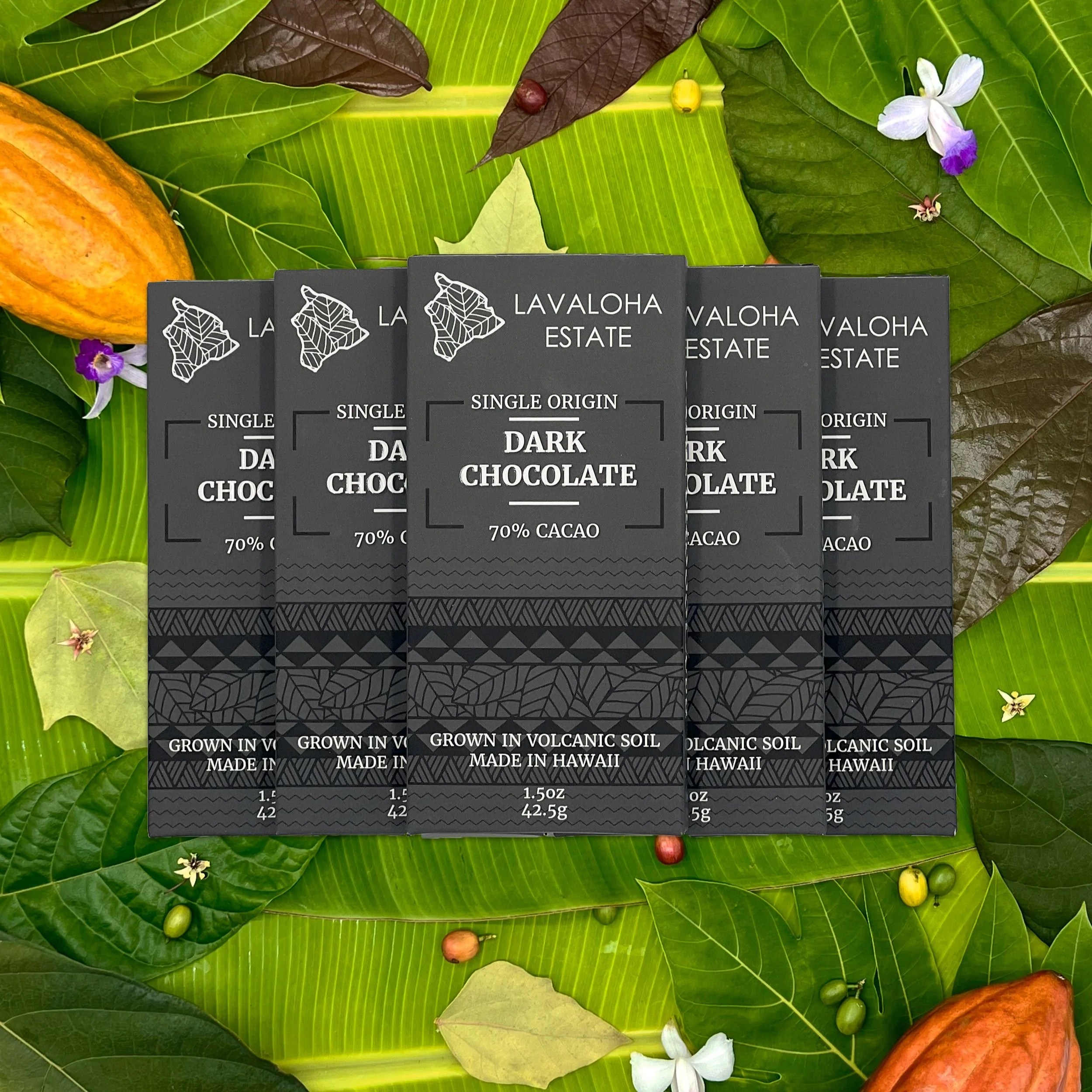 Hawaii Grown 70% Dark Chocolate