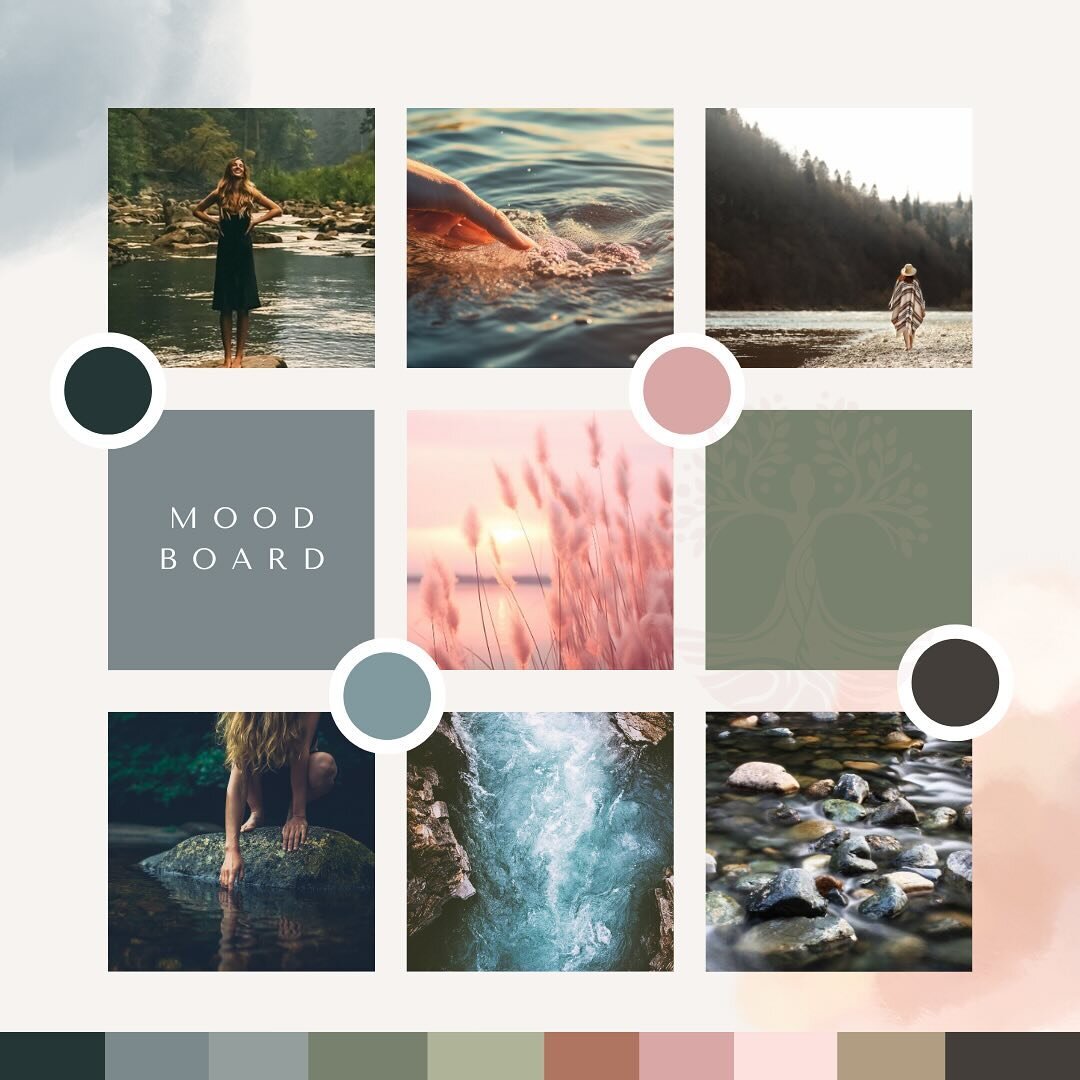 Another brand project, another mood board.

Loving the earthy, grounded and calm vibe that this board is putting out there. This is going to be a fun brand to build and work with