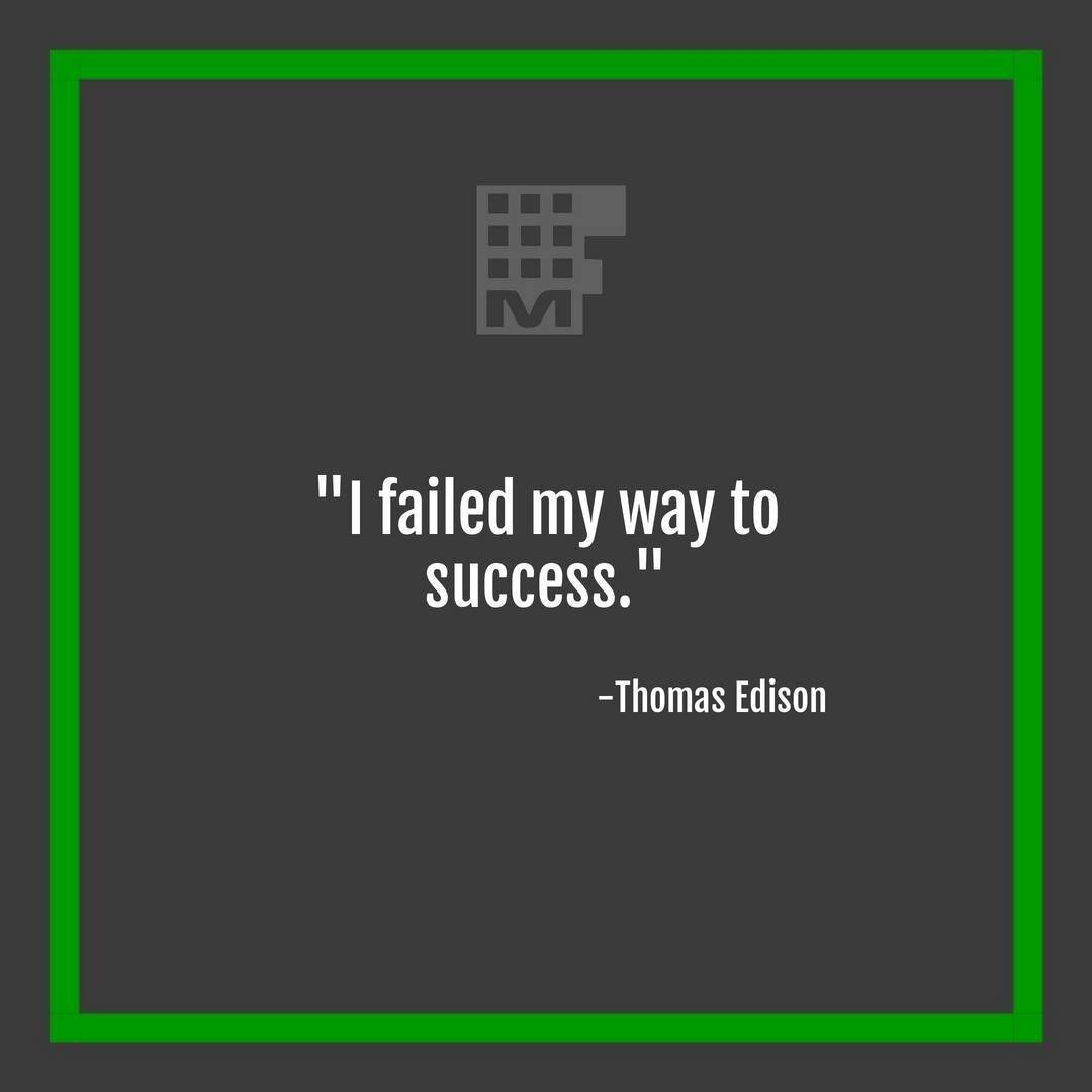 Happy #Monday! Don't be afraid to #fail this week. This is how we learn and #succeed! 🙌

#cpa #visalia #tulare #finances #goals #invest #smallbusiness #funds #business #financialgoals #accounting