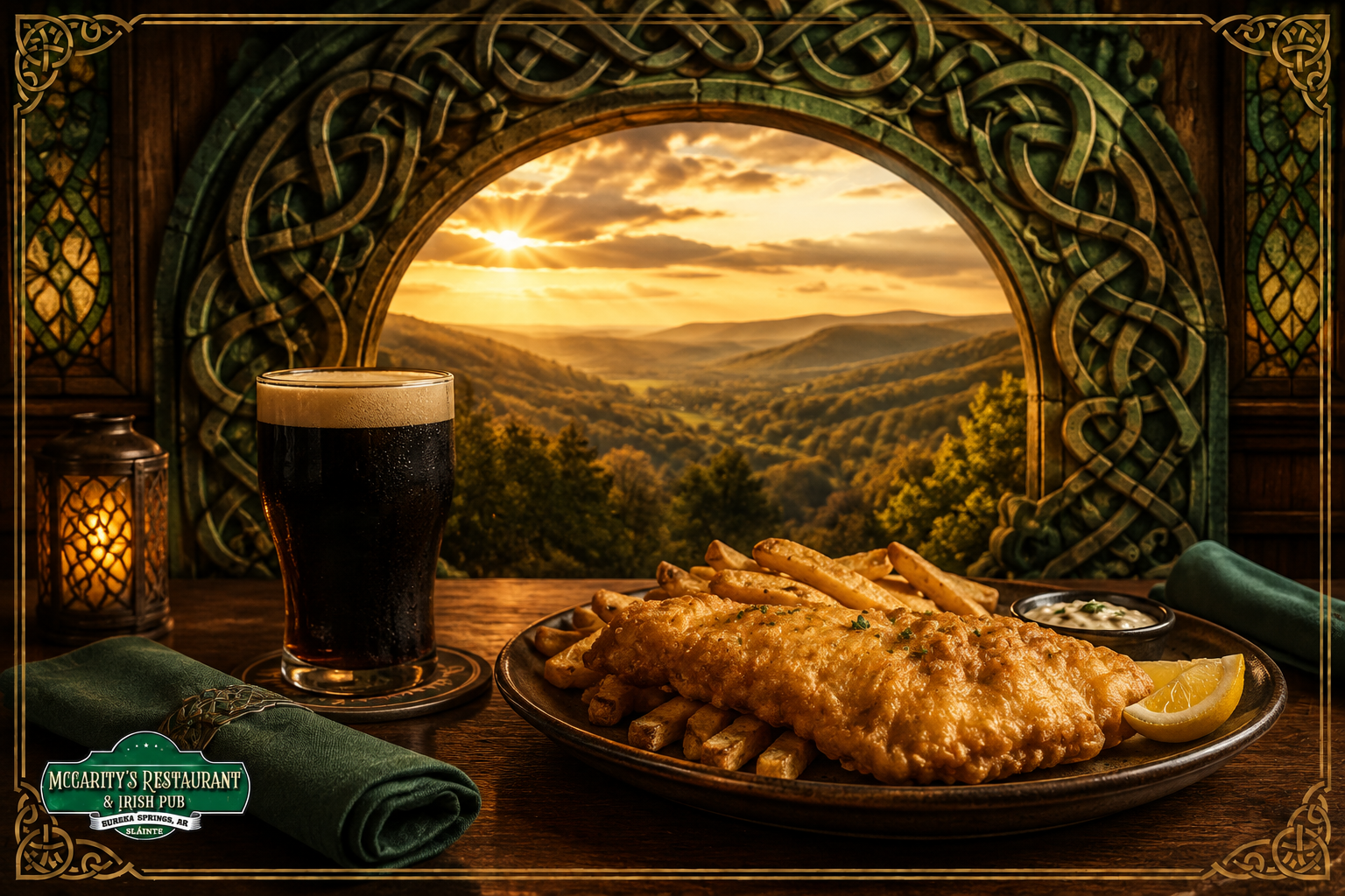 Where Ireland Meets the Ozarks: Discover McGarity’s Restaurant &amp; Irish Pub in Eureka Springs, Arkansas