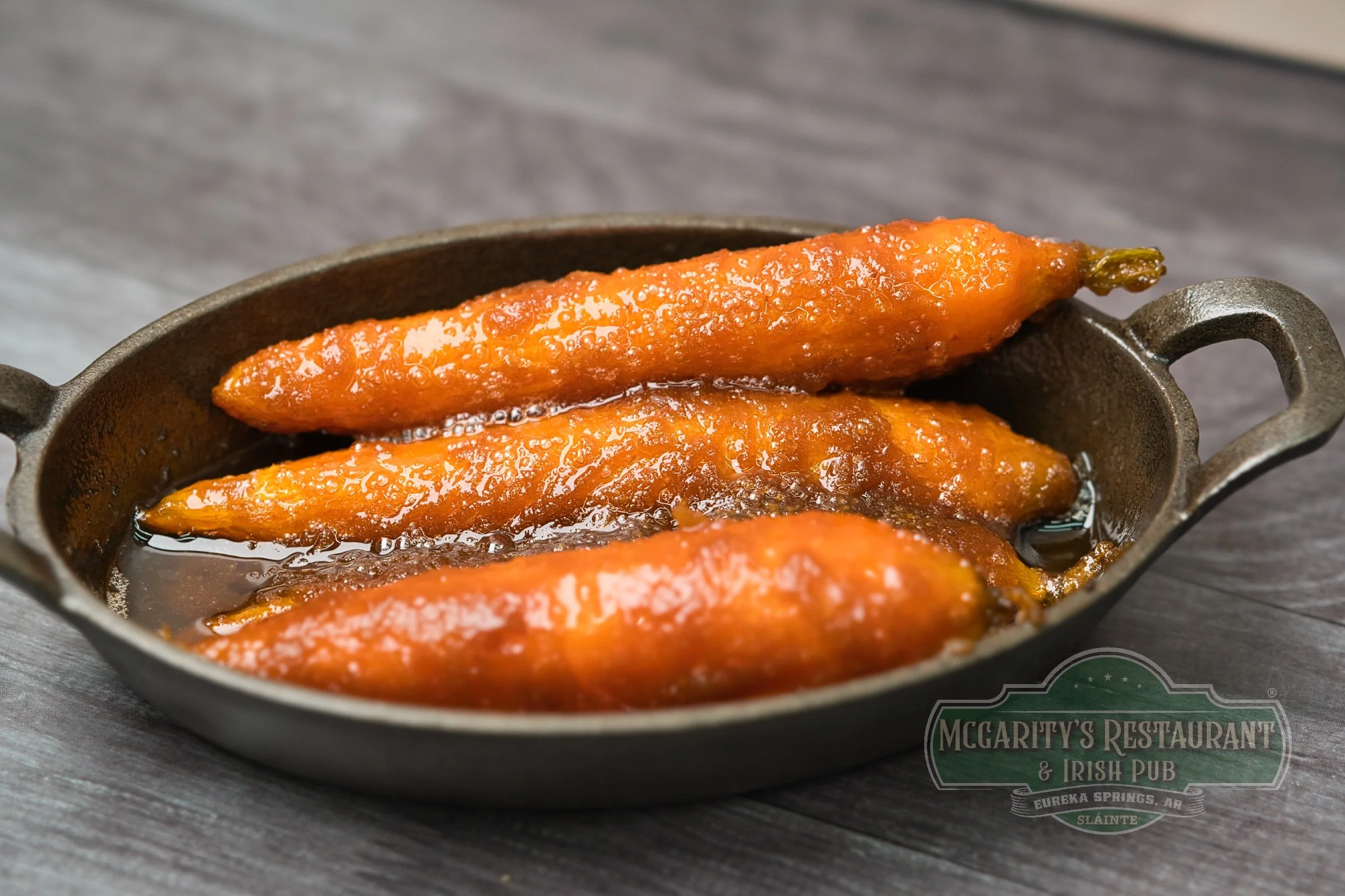 Brown Sugar and Butter Braised Carrots at McGarity’s in Eureka Springs.