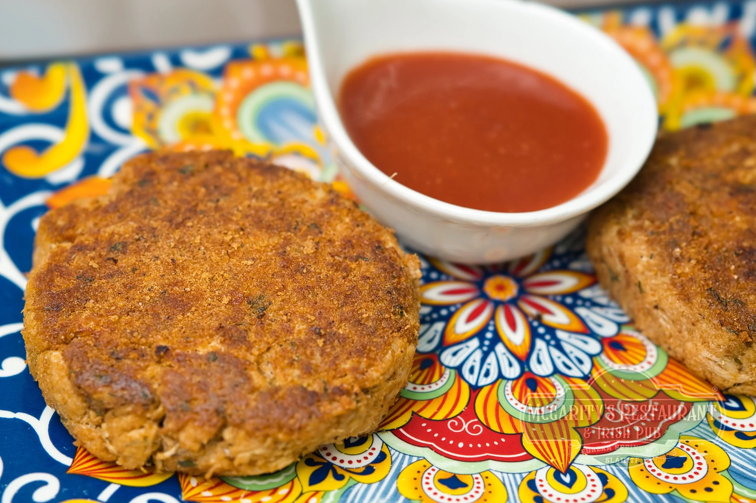 Crab Cakes at McGarity’s in Eureka Springs.