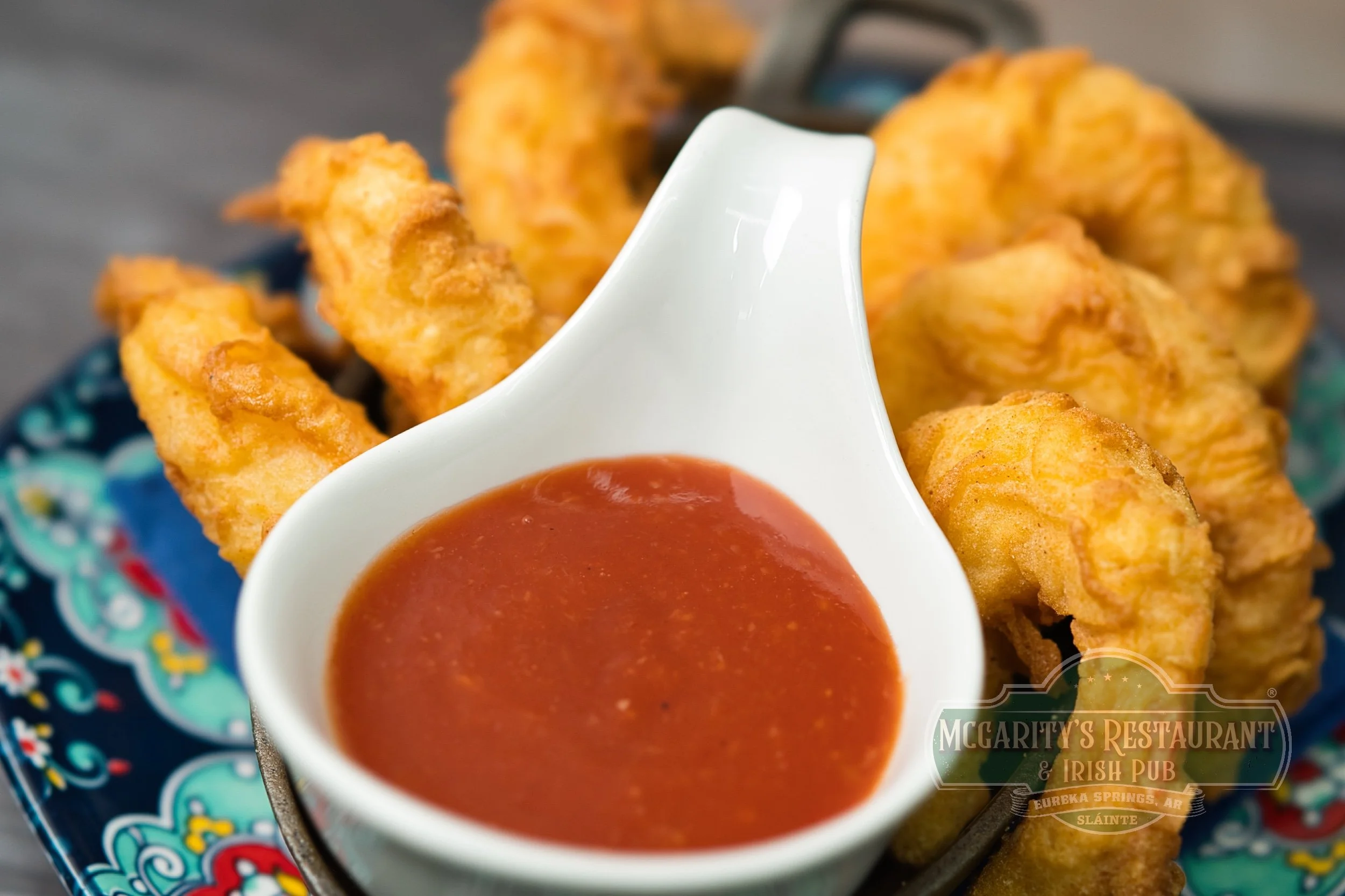 Fried Shrimp at McGarity’s in Eureka Springs.