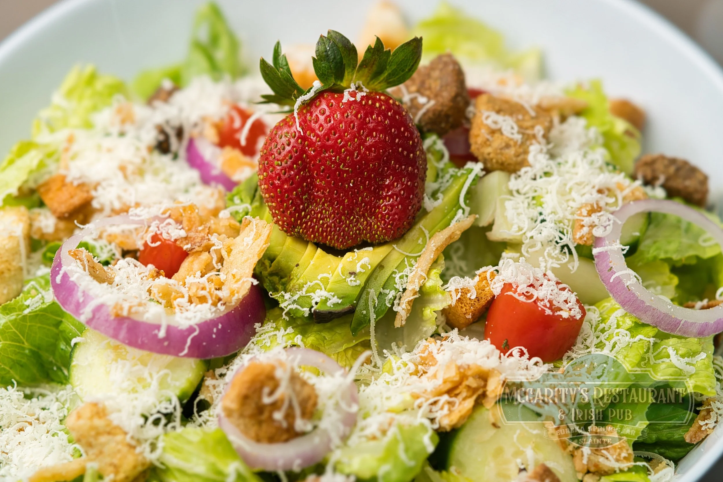 House Salad at McGarity’s in Eureka Springs.