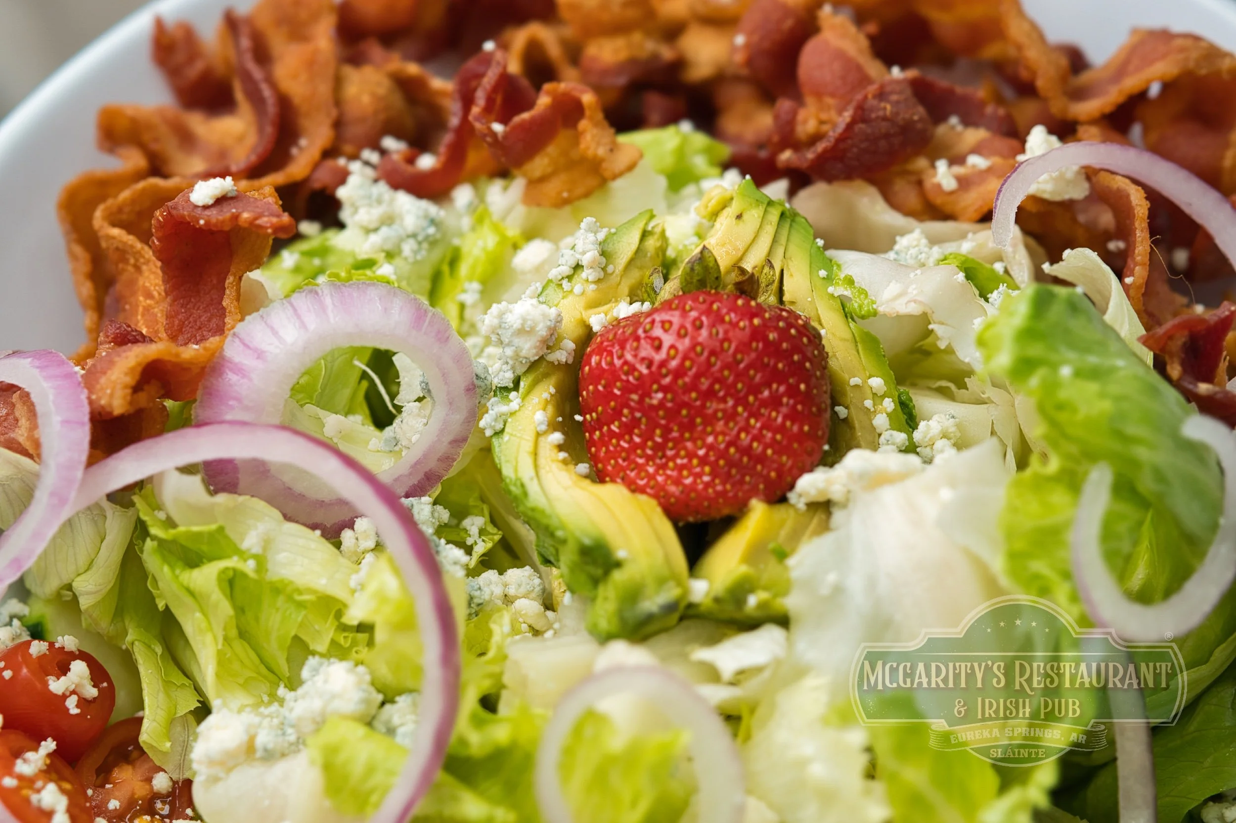 Iceberg Wedge Salad at McGarity’s in Eureka Springs.