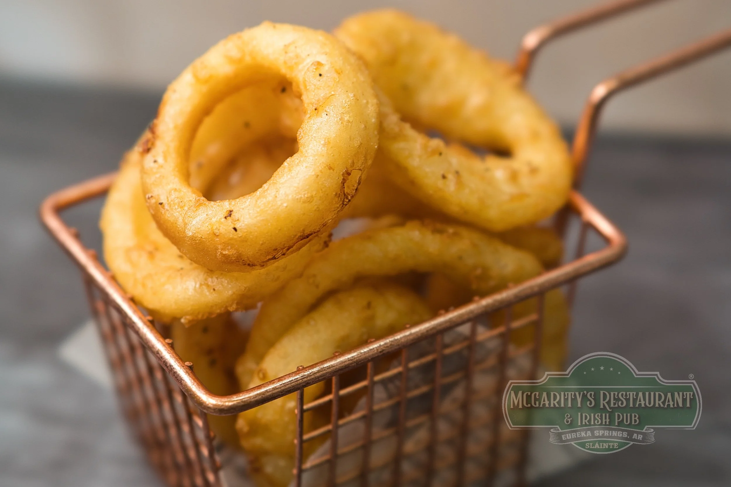 Onion Rings at McGarity’s in Eureka Springs.