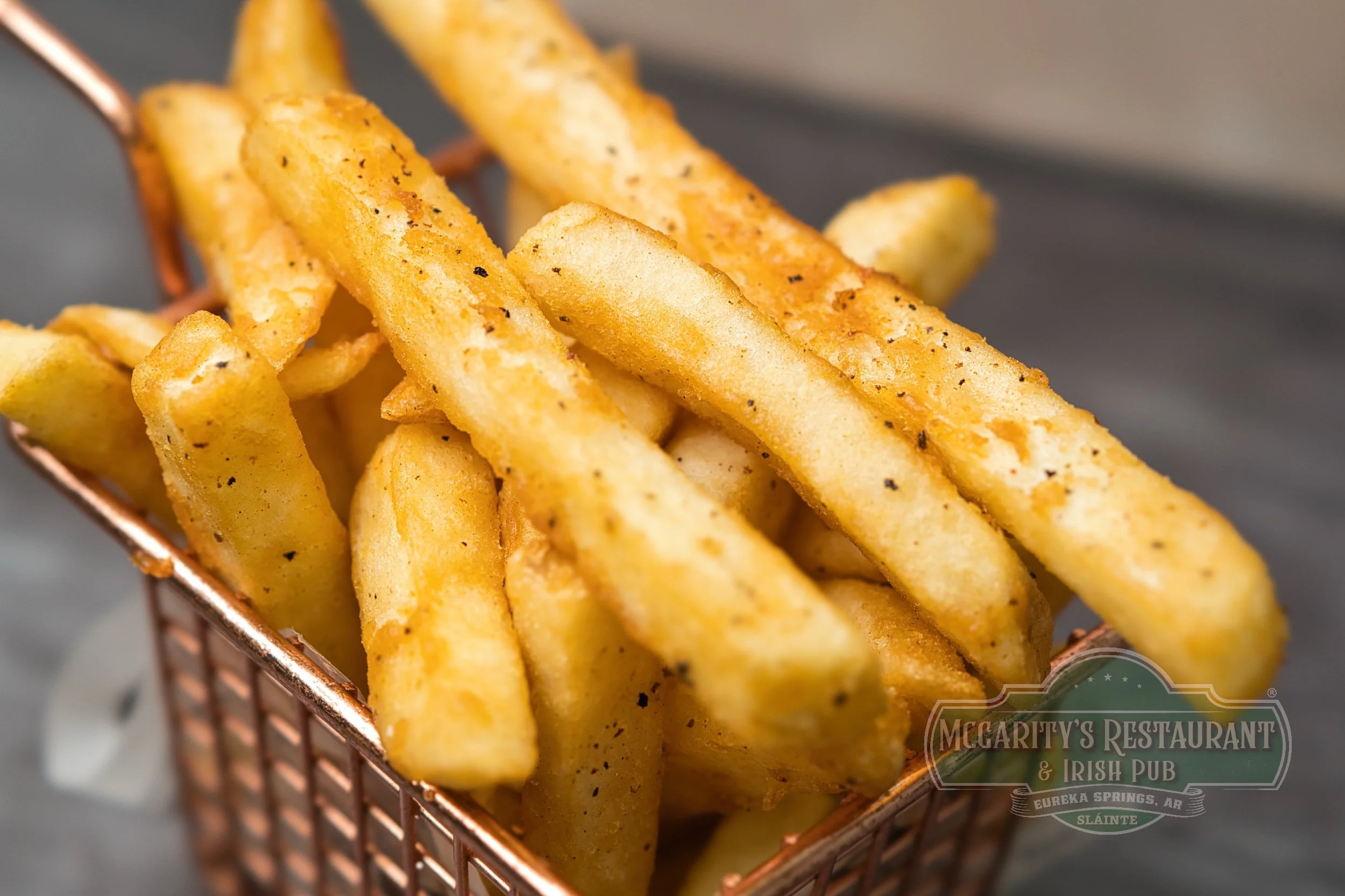 Seasoned French Fries at McGarity’s in Eureka Springs.