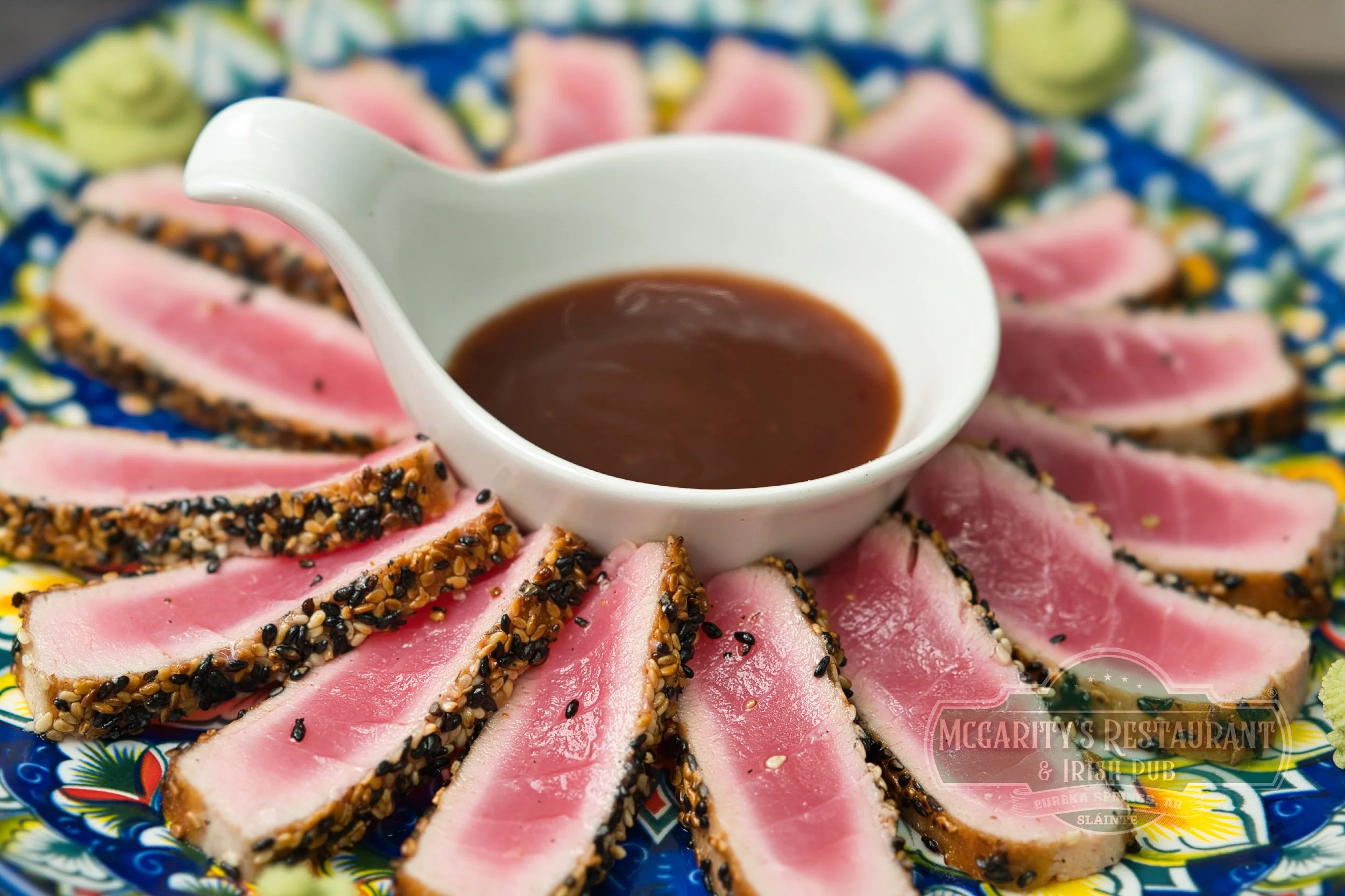 Sesame-Crusted Ahi Tuna at McGarity’s in Eureka Springs.