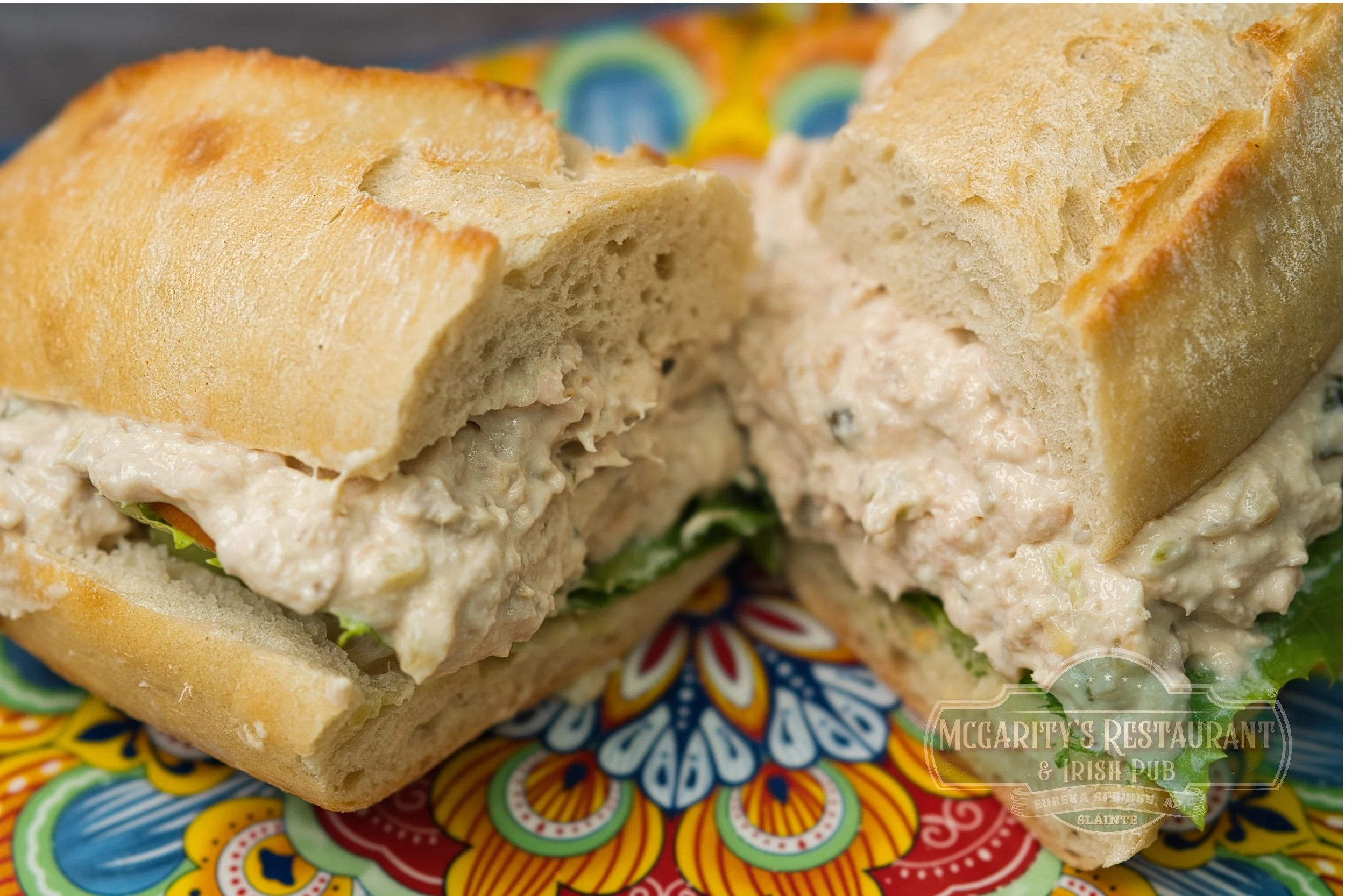 Tuna Salad Sandwich at McGarity’s in Eureka Springs.