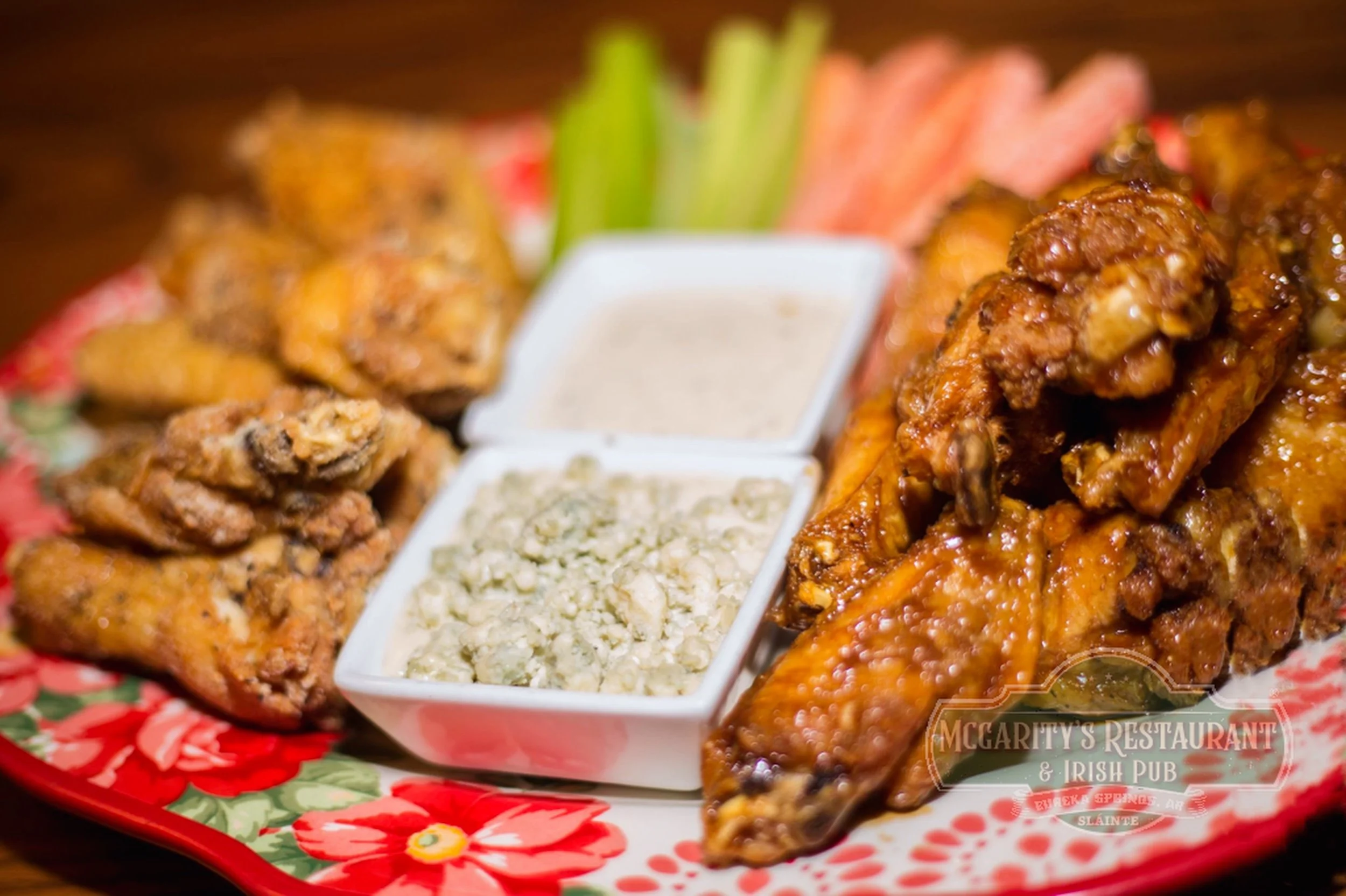 Wild West Wings at McGarity’s in Eureka Springs.