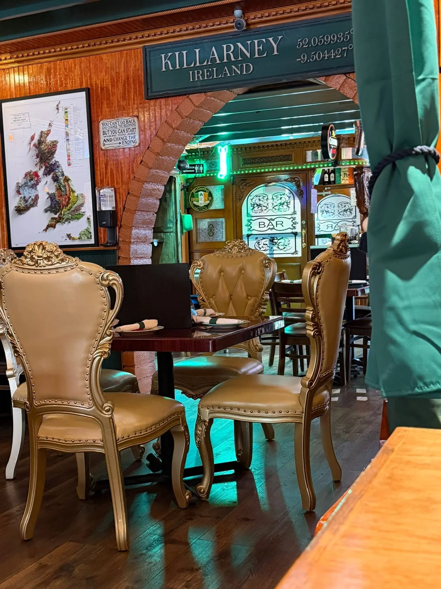 Inside table 