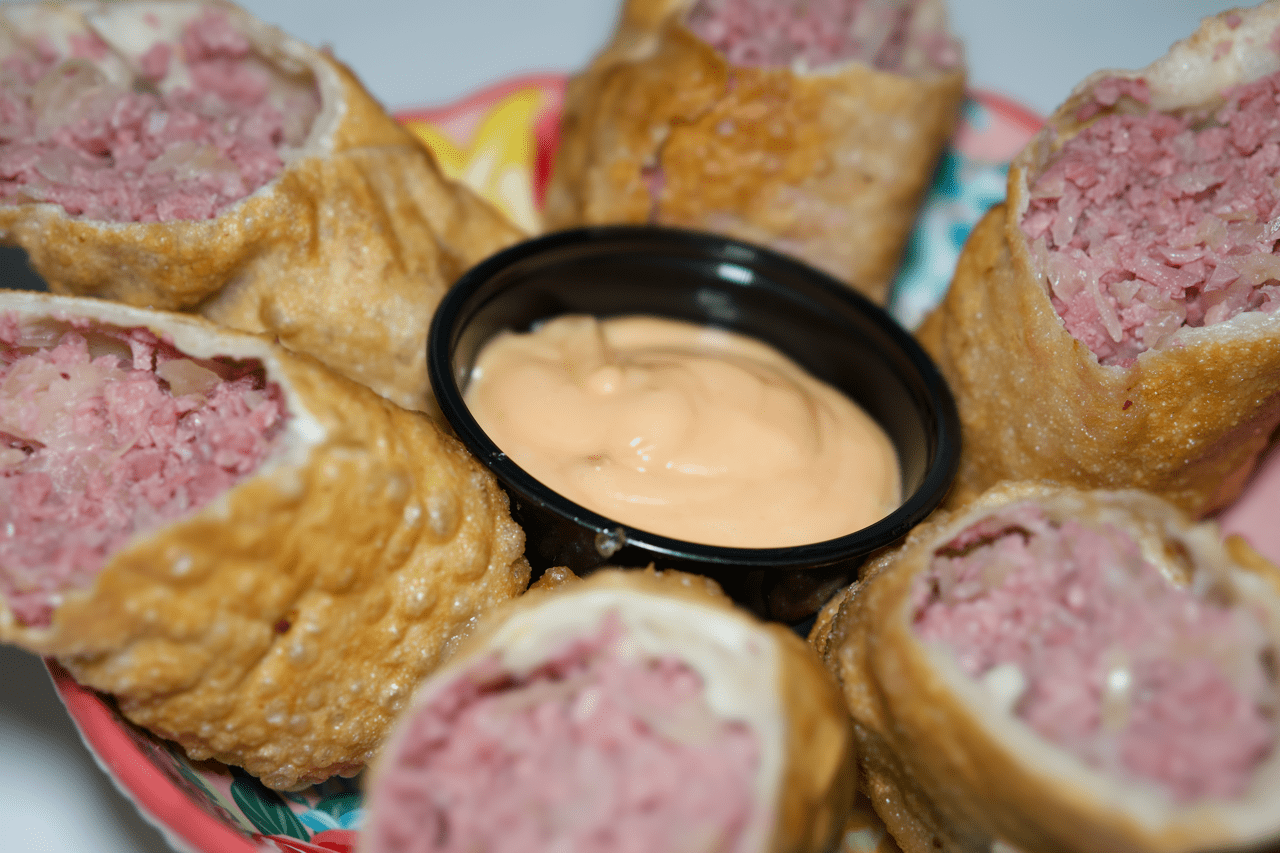 Signature Irish Reuben Egg Rolls