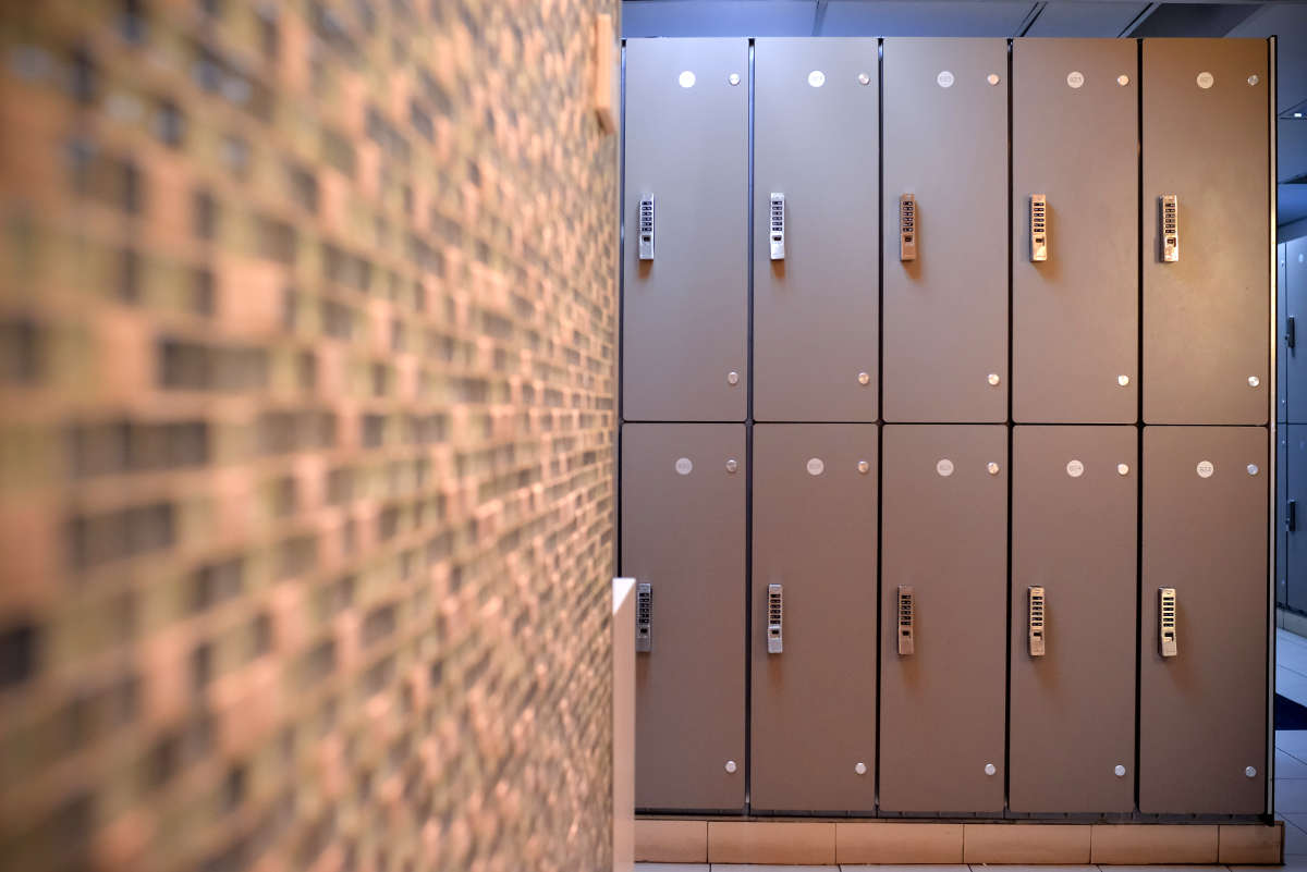 Marriot Hotel Orchard - BOH Staff lockers with digi-locks.