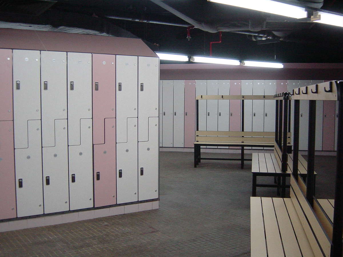 Mandarin Oriental - BOH Modular staff lockers, easy to dismantle and re-organise