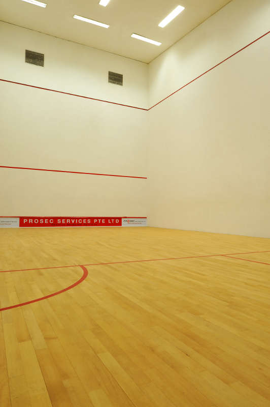 Tanglin Club- Prospec Surfaces Squash Court