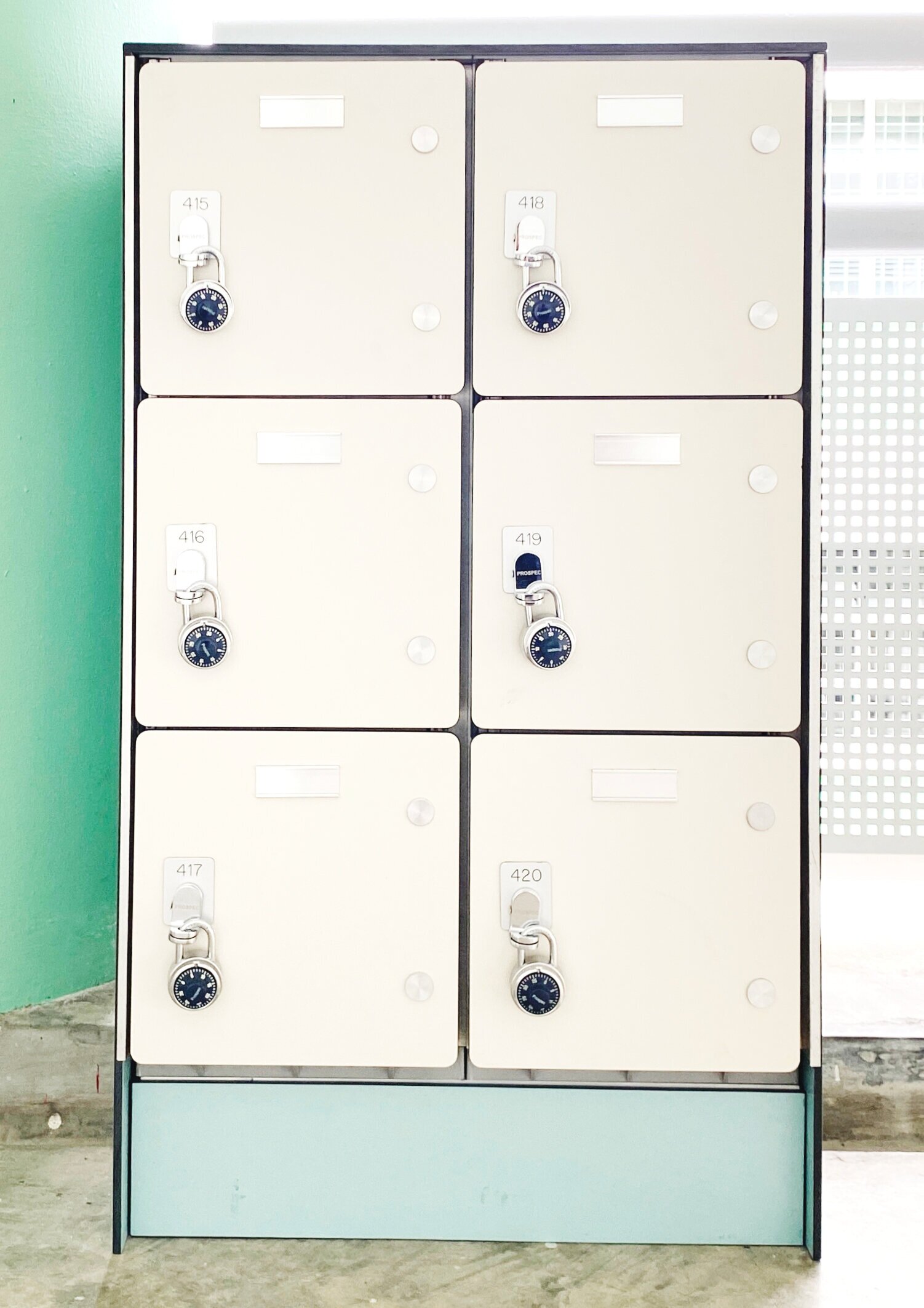 Springfield SS -	customized lockers